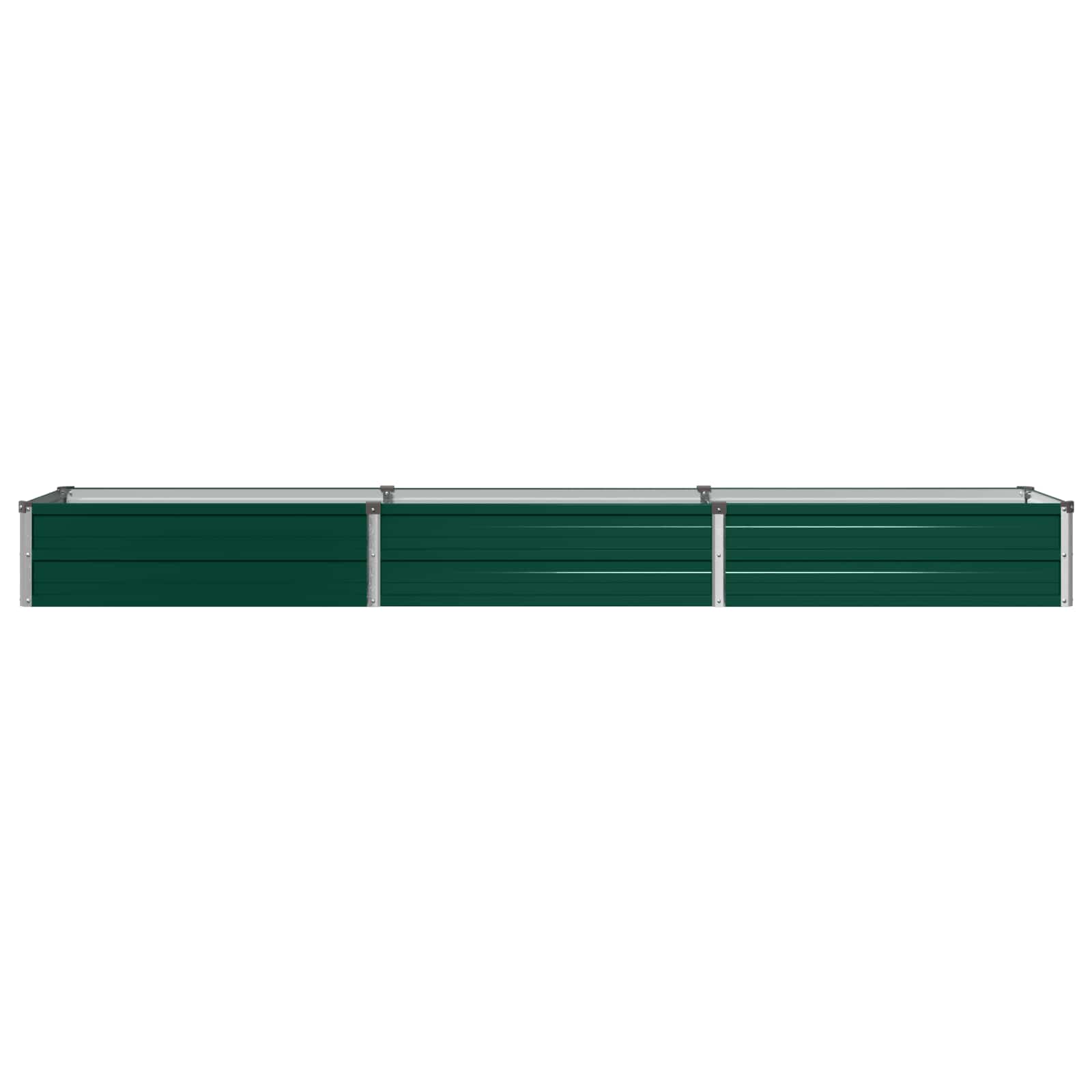 Verhoogd Tuinbed Groen 240 x 40 x 24 cm koudgewalst stalen image 3