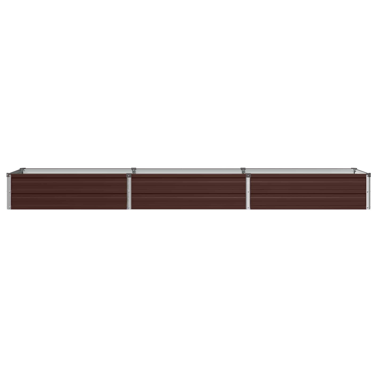 Verhoogd Tuinbed Bruin 240 x 40 x 24 cm koudgewalst staal image 3