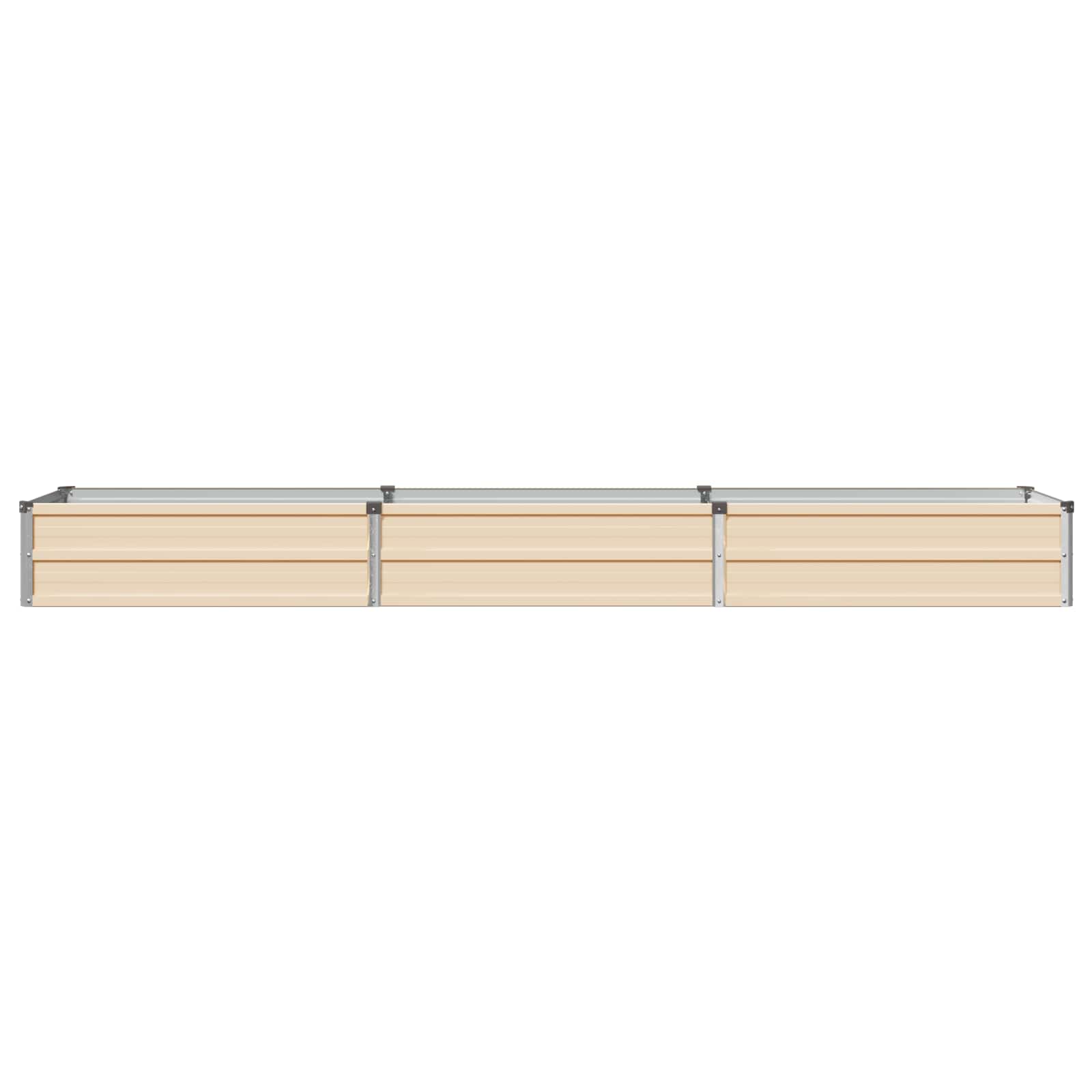 Verhoogd Tuinbed Ivoor 240 x 40 x 24 cm koudgewalst staal image 3