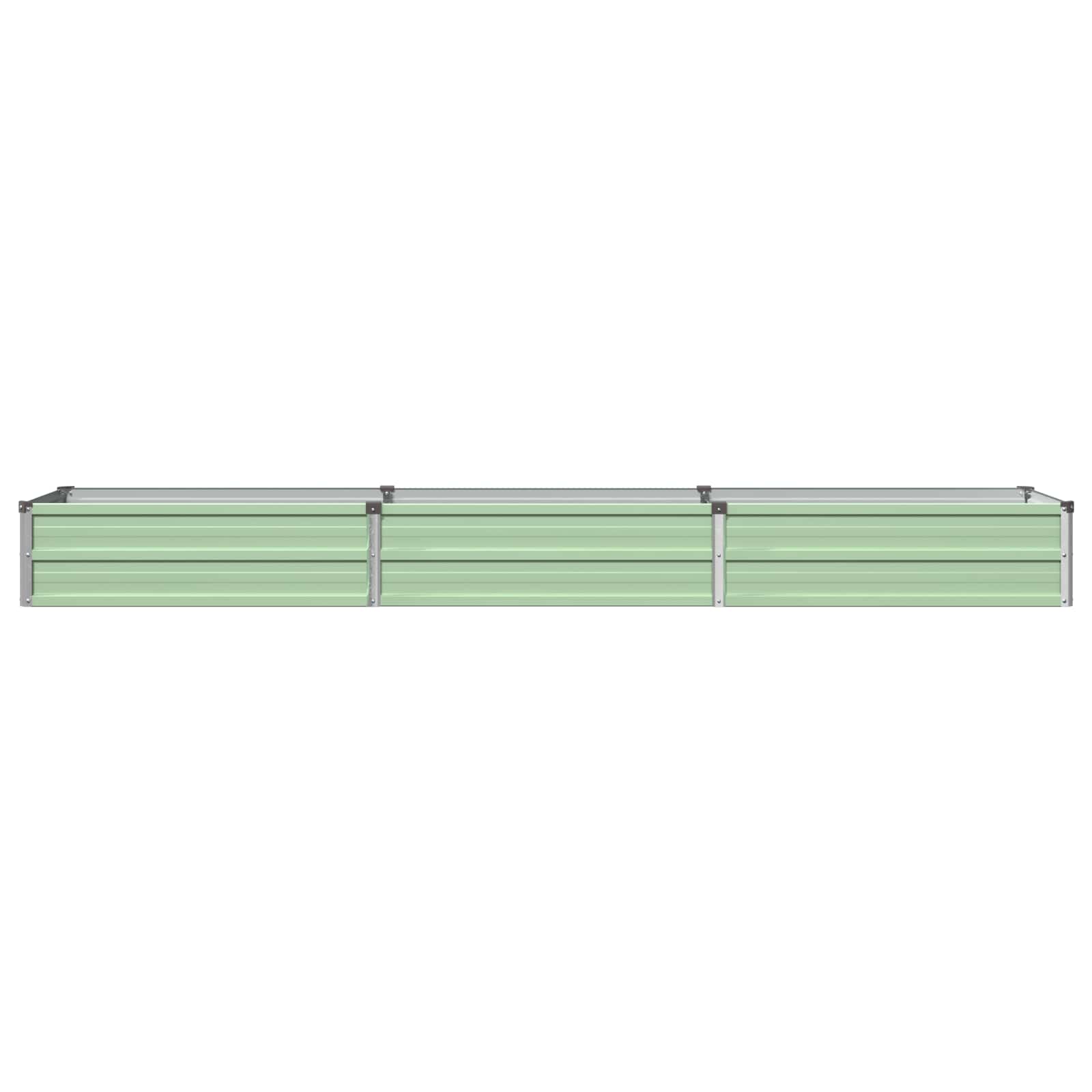 Verhoogd Tuinbed Pastelgroen 240 x 40 x 24 cm koudgewalst staal image 3