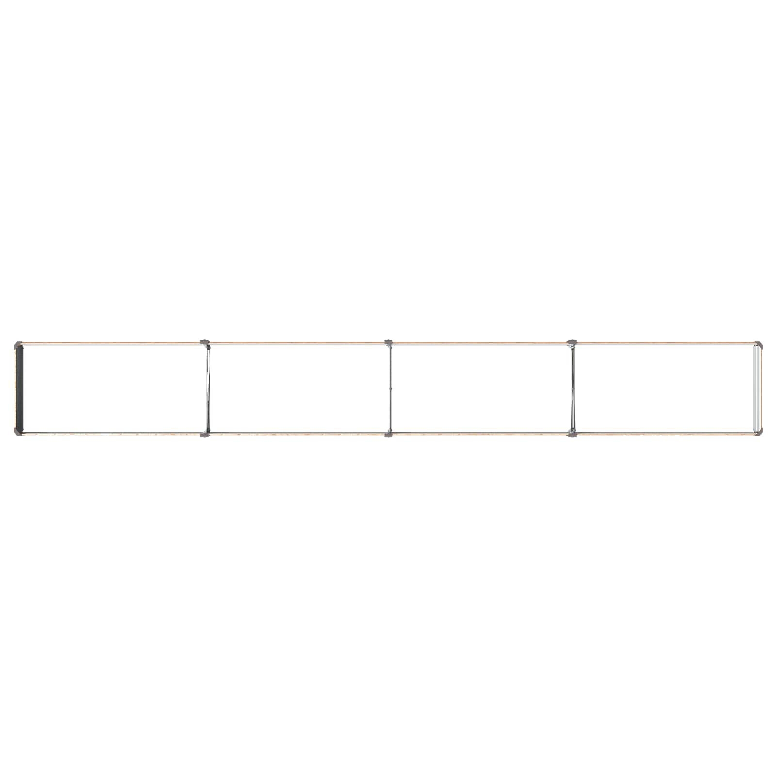 Verhoogd Tuinbed Houtbruin 320 x 40 x 24 cm koudgewalst staal image 5