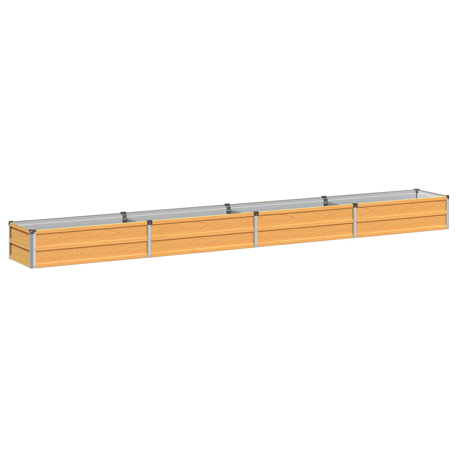 Verhoogd Tuinbed Naturel 320 x 40 x 24 cm koudgewalst staal image 2