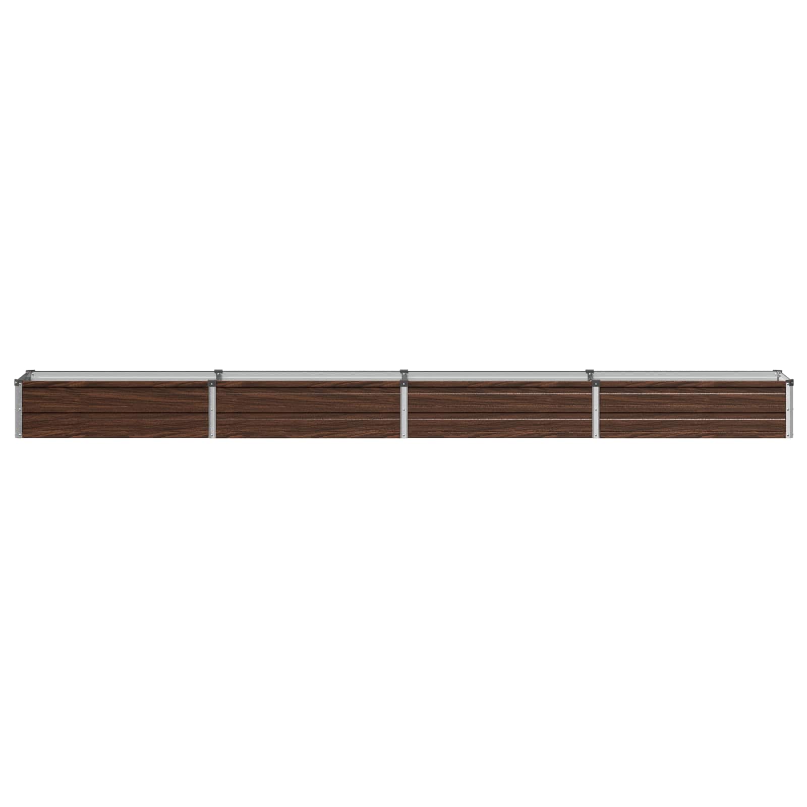 Verhoogd Tuinbed Zwart 320 x 40 x 24 cm koudgewalst staal image 3