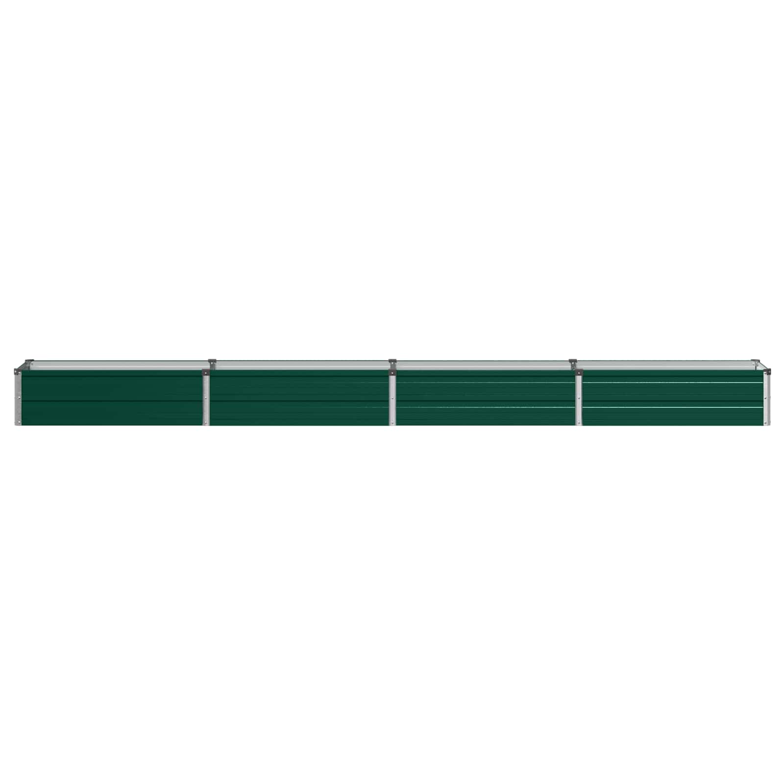 Verhoogd Tuinbed Groen 320 x 40 x 24 cm koudgewalst stalen image 3