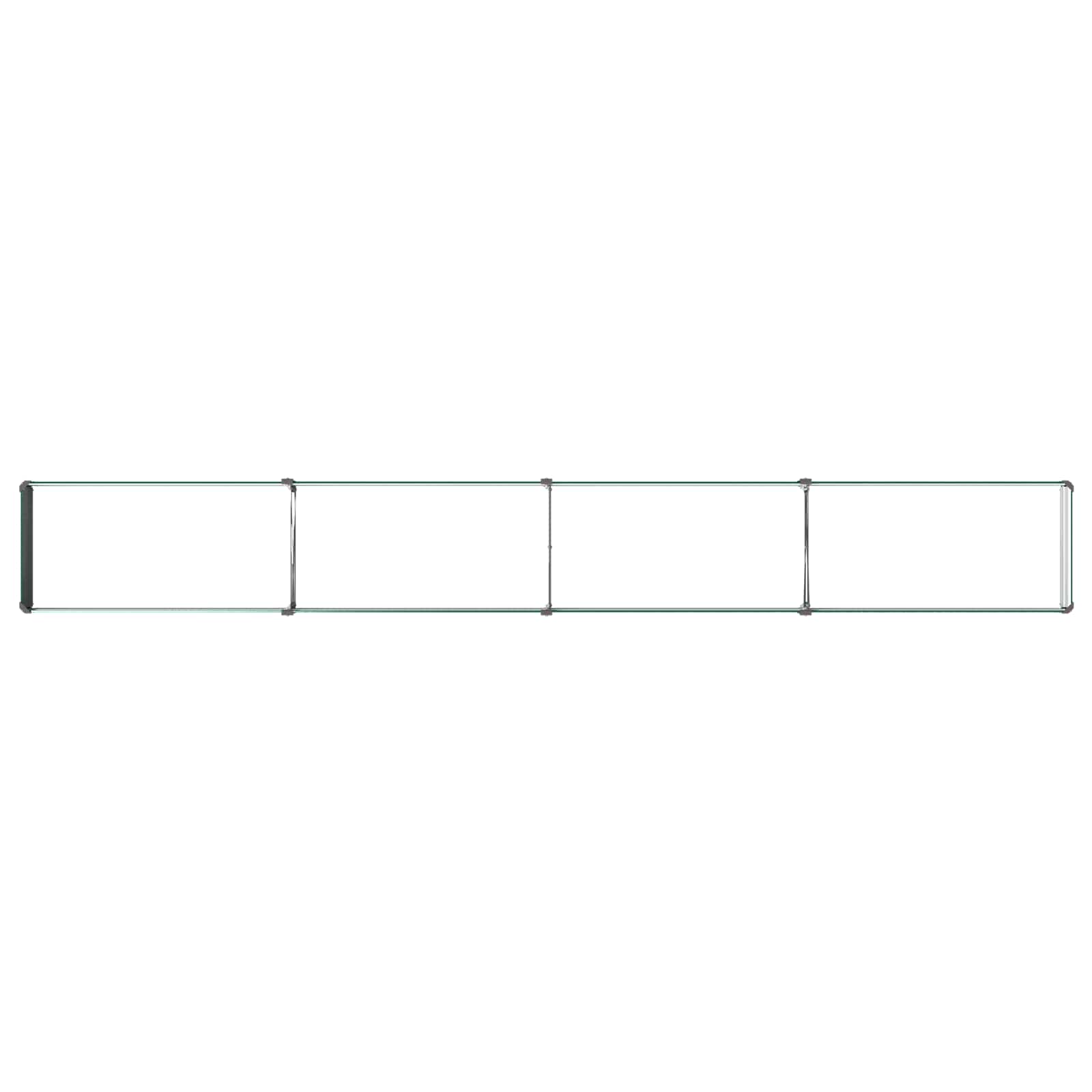 Verhoogd Tuinbed Groen 320 x 40 x 24 cm koudgewalst stalen image 5