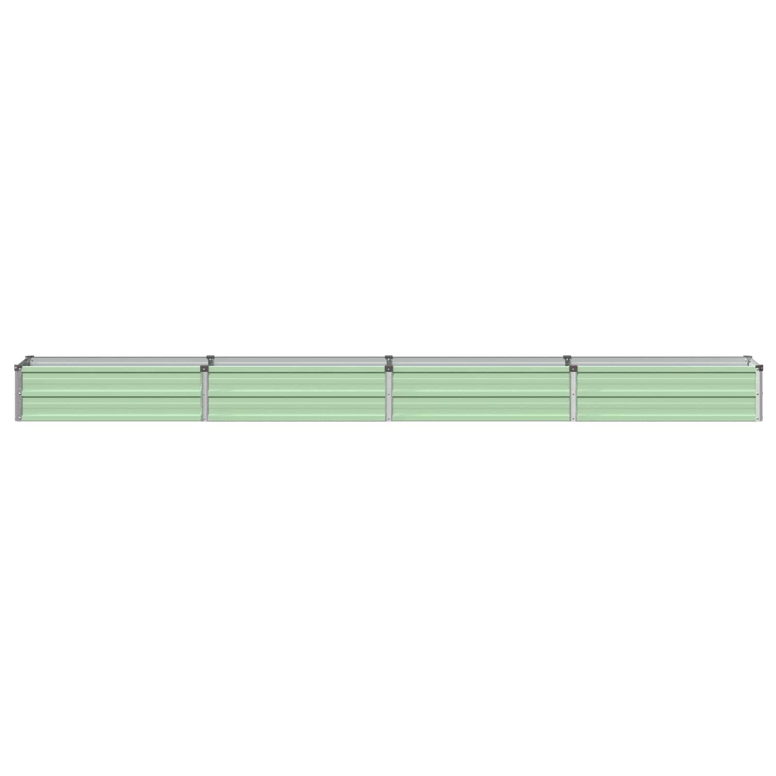 Verhoogd Tuinbed Pastelgroen 320 x 40 x 24 cm koudgewalst staal image 3