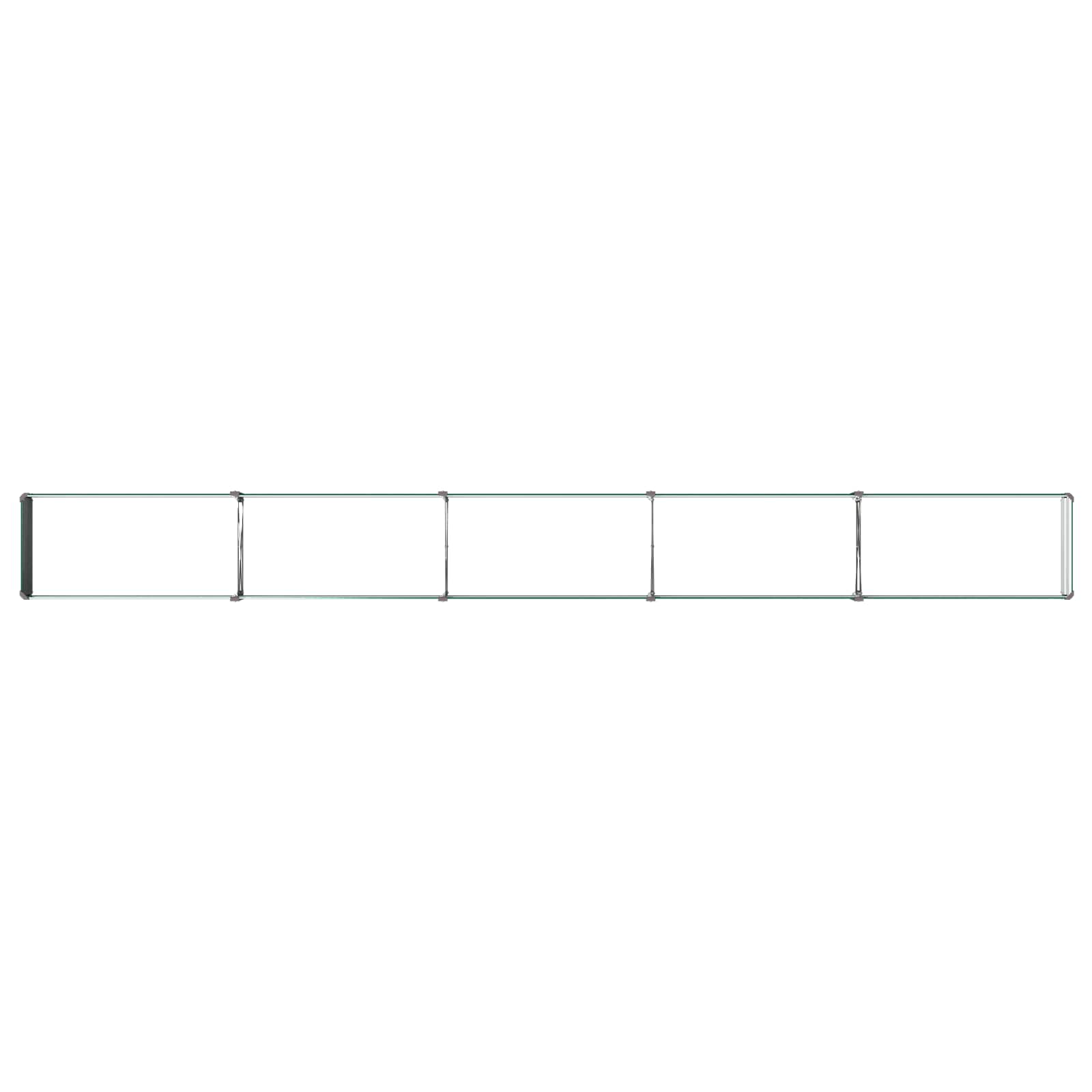 Verhoogd Tuinbed Groen 400 x 40 x 24 cm koudgewalst stalen image 4