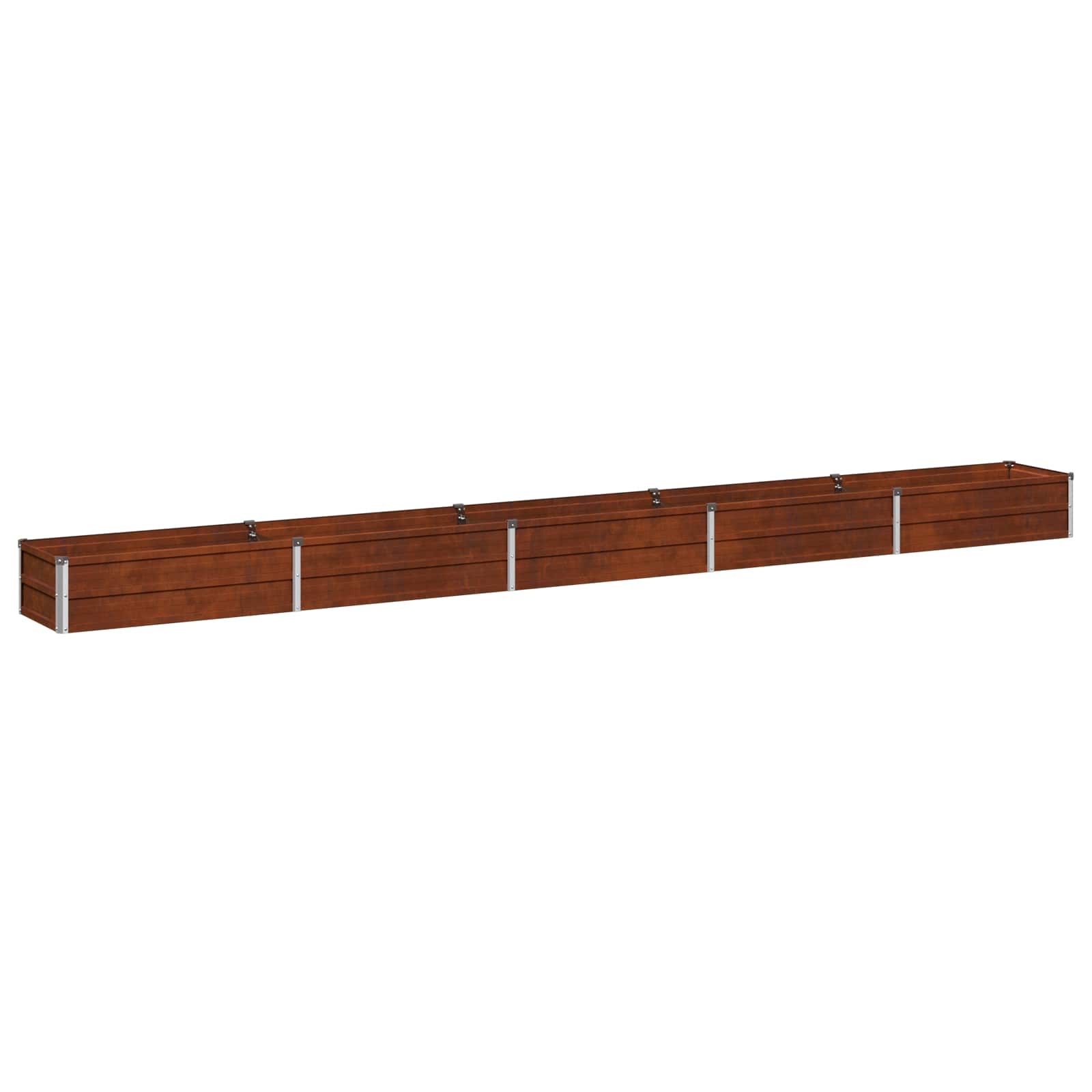 Verhoogd Tuinbed Roestig 400 x 40 x 24 cm corton image 2