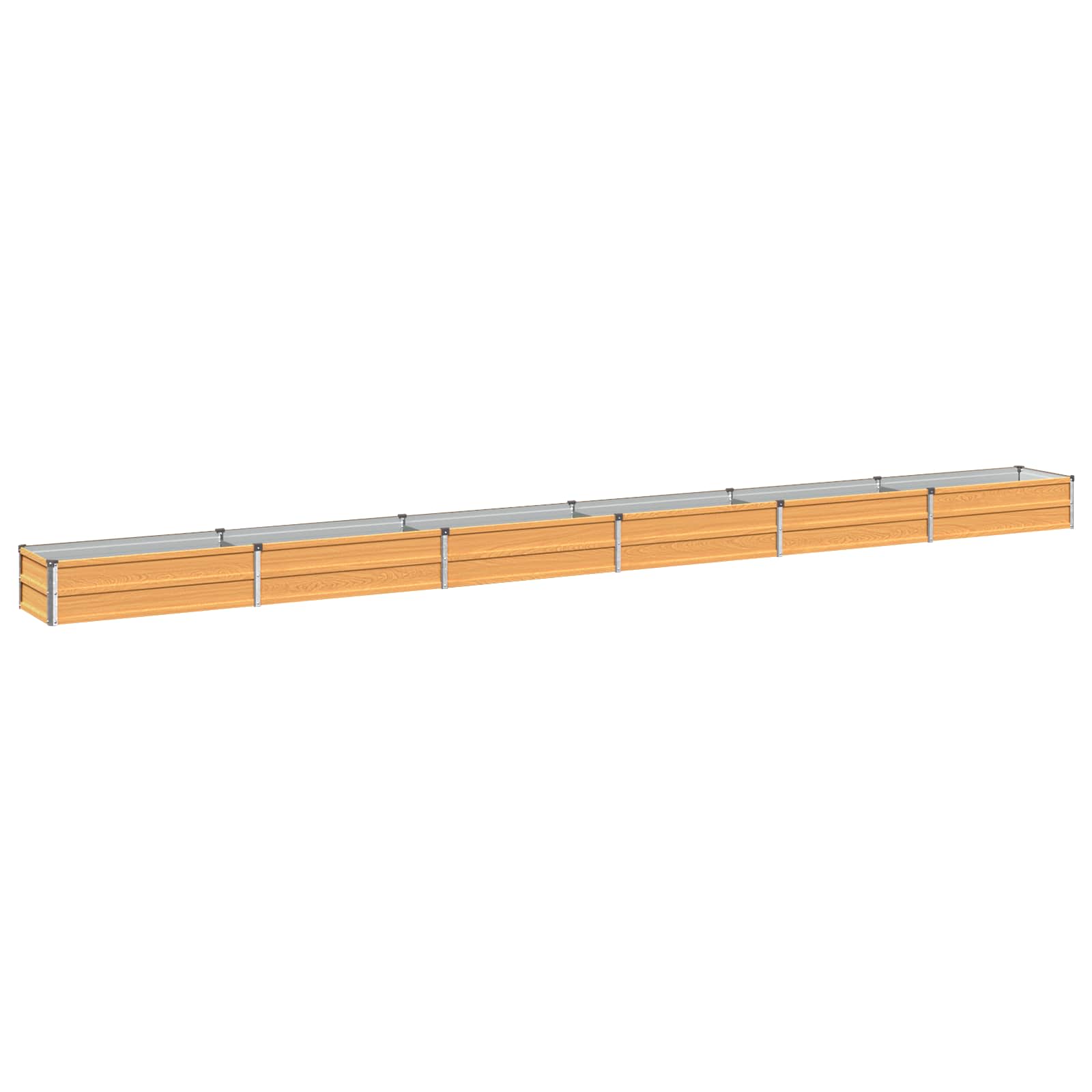 Verhoogd Tuinbed Naturel 480 x 40 x 24 cm koudgewalst staal image 2