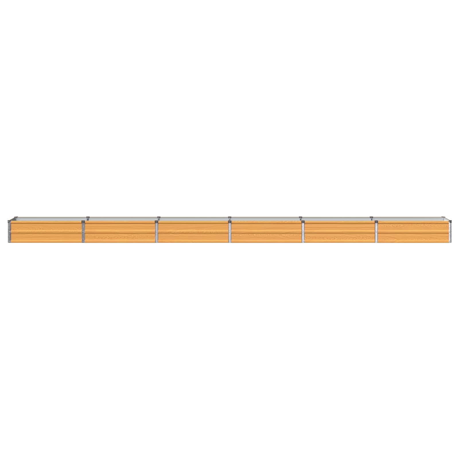 Verhoogd Tuinbed Naturel 480 x 40 x 24 cm koudgewalst staal image 3