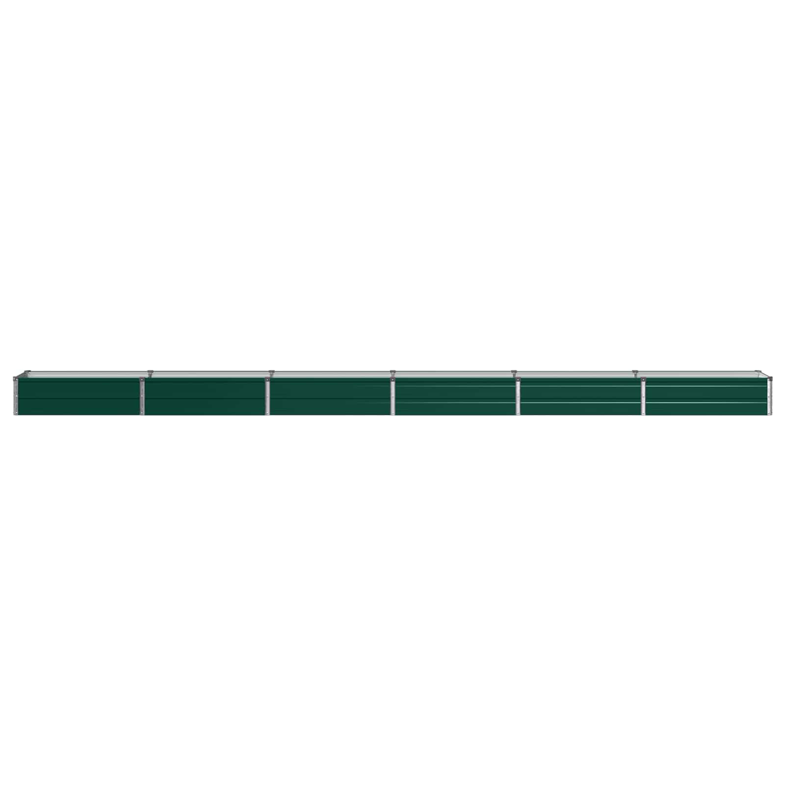 Verhoogd Tuinbed Groen 480 x 40 x 24 cm koudgewalst stalen image 3
