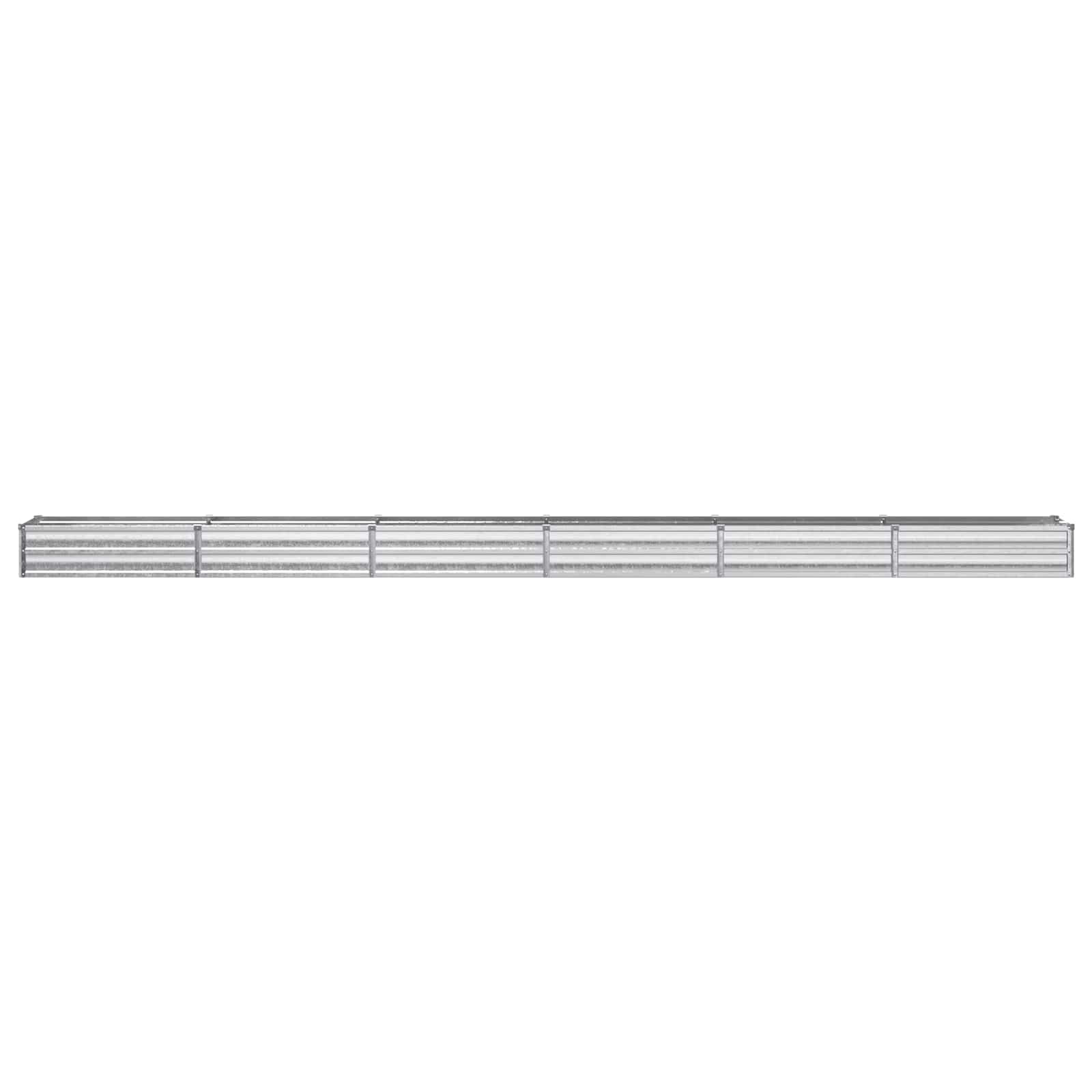 Verhoogd Tuinbed Zilverkleurig 480 x 40 x 24 cm gegalvaniseerd image 3