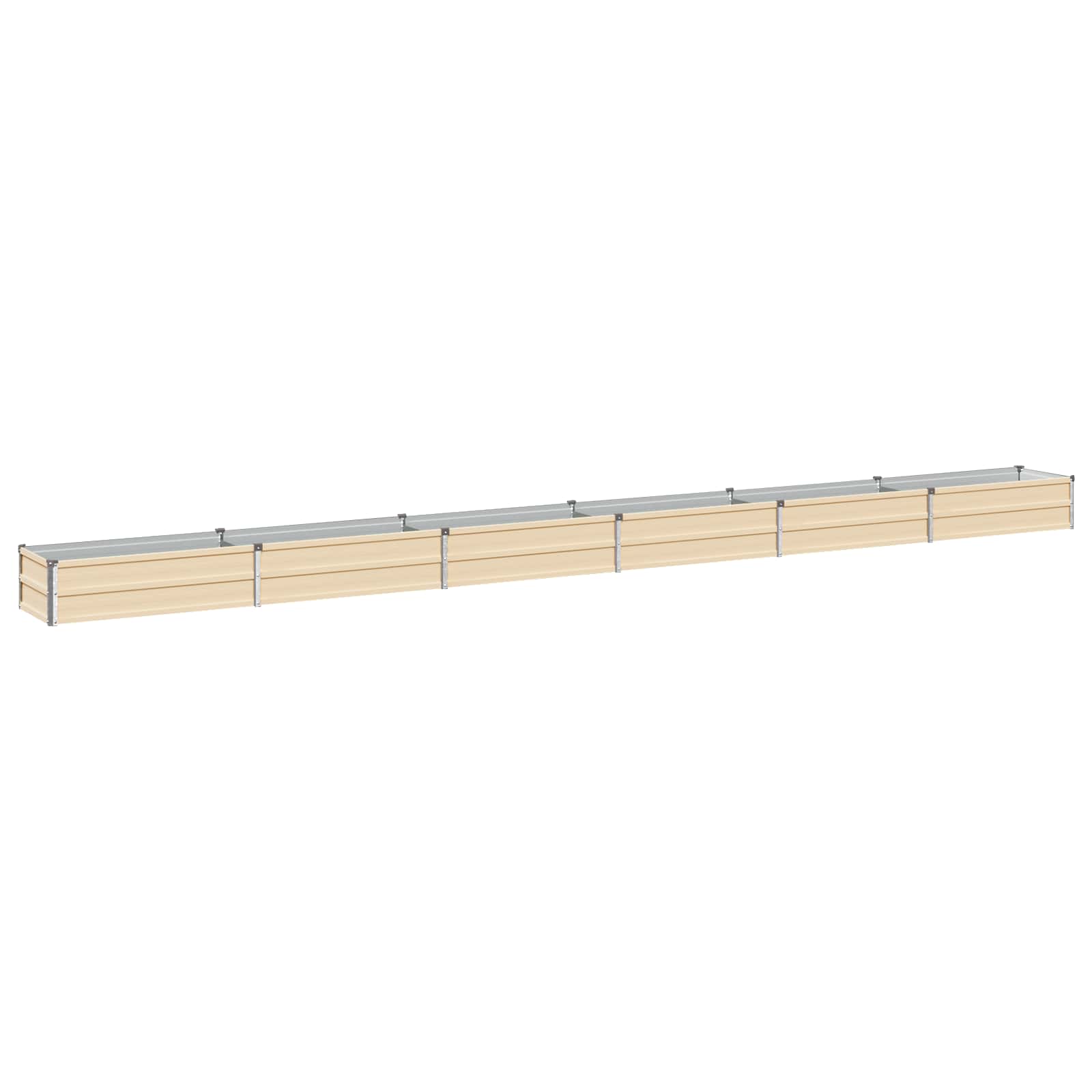 Verhoogd Tuinbed Ivoor 480 x 40 x 24 cm koudgewalst staal image 2