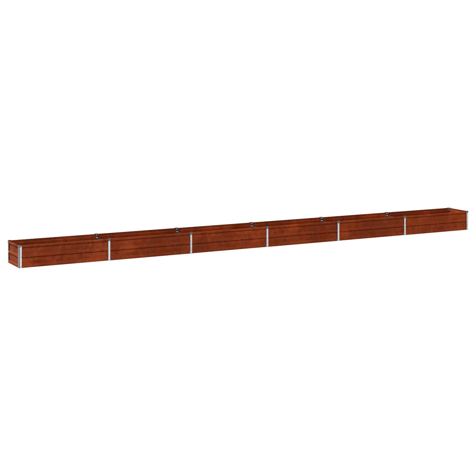 Verhoogd Tuinbed Roestig 600 x 40 x 24 cm corton image 1
