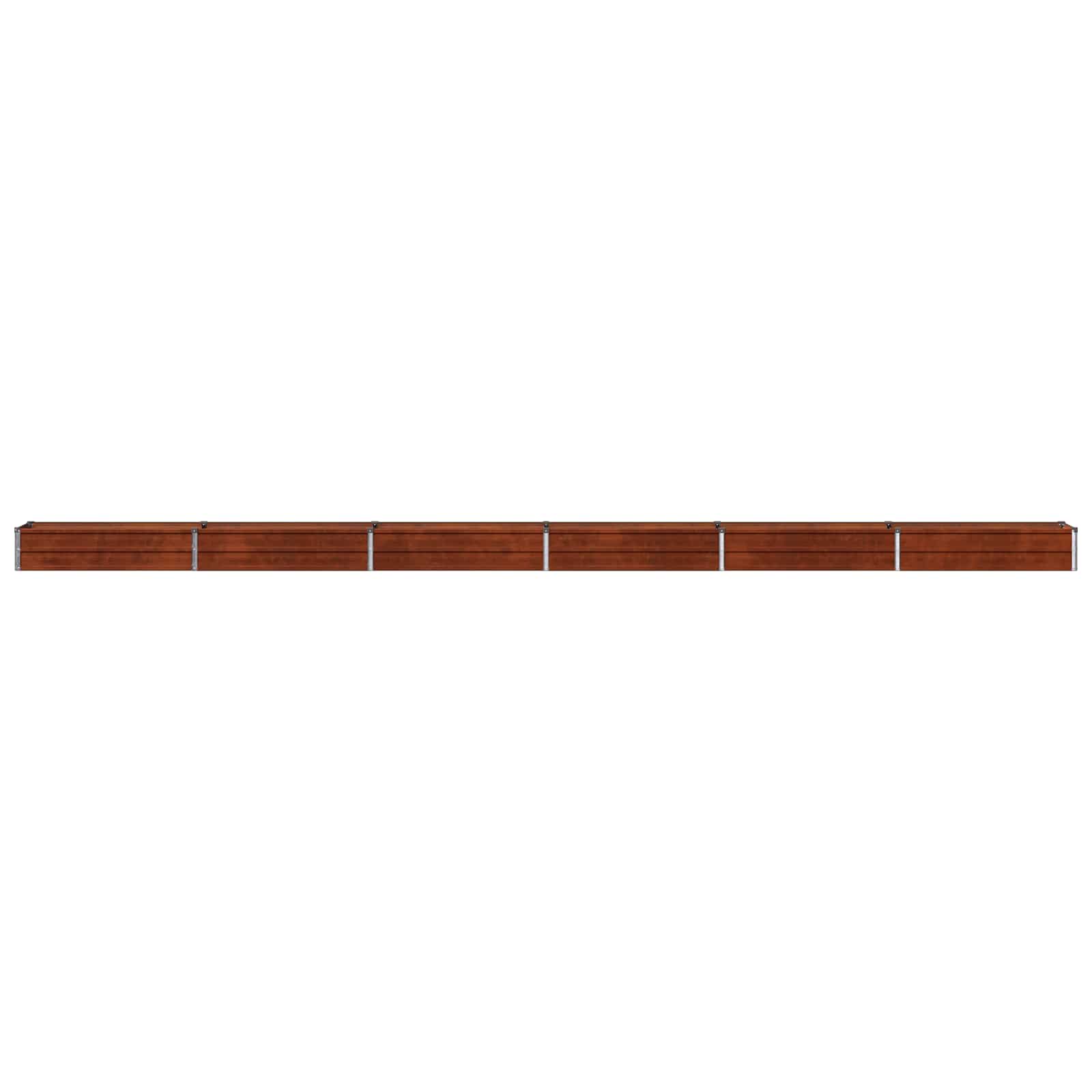 Verhoogd Tuinbed Roestig 600 x 40 x 24 cm corton image 3
