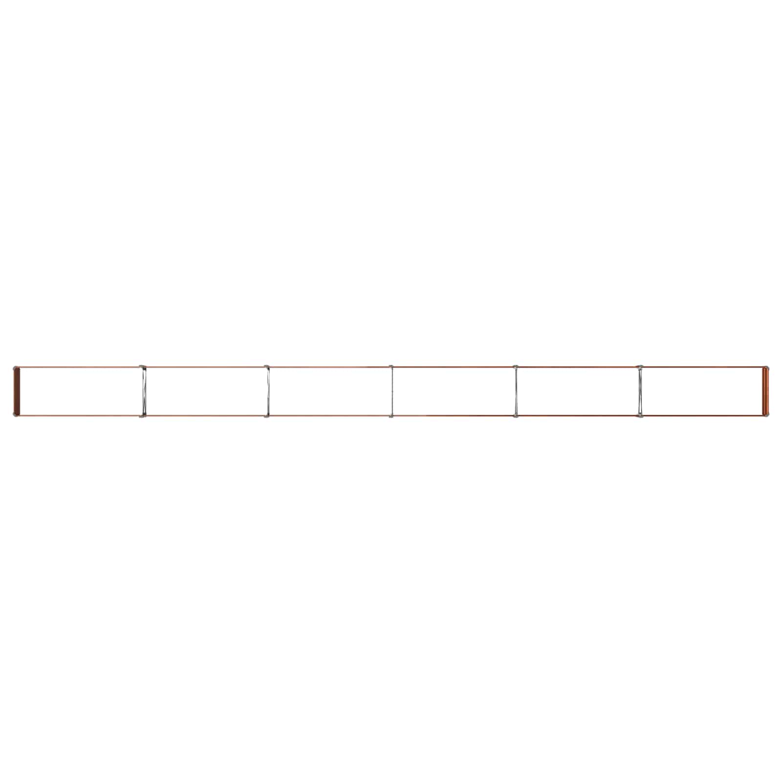 Verhoogd Tuinbed Roestig 600 x 40 x 24 cm corton image 5