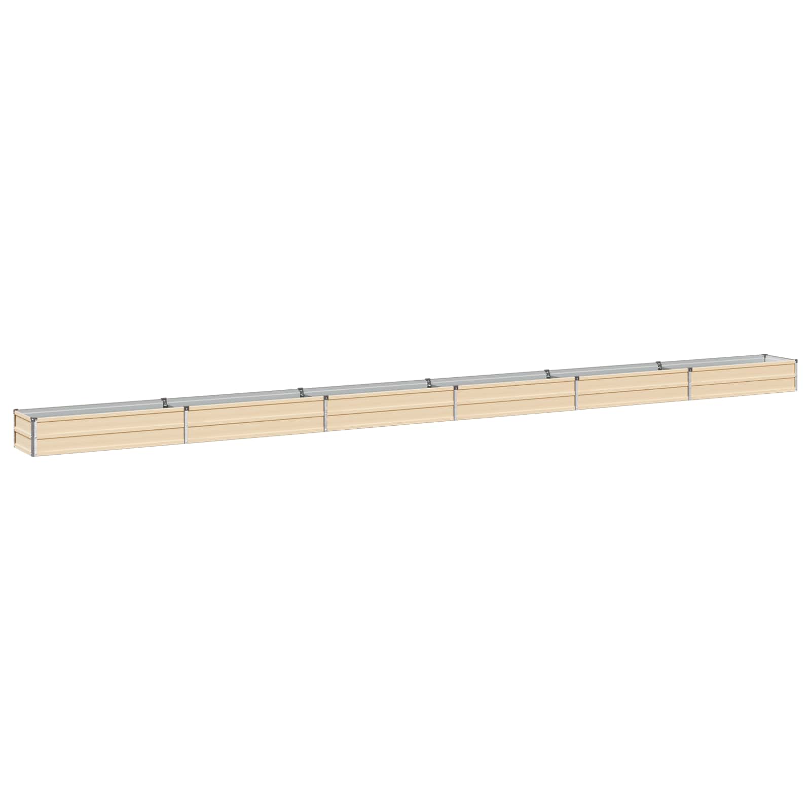 Verhoogd Tuinbed Ivoor 600 x 40 x 24 cm koudgewalst staal image 1
