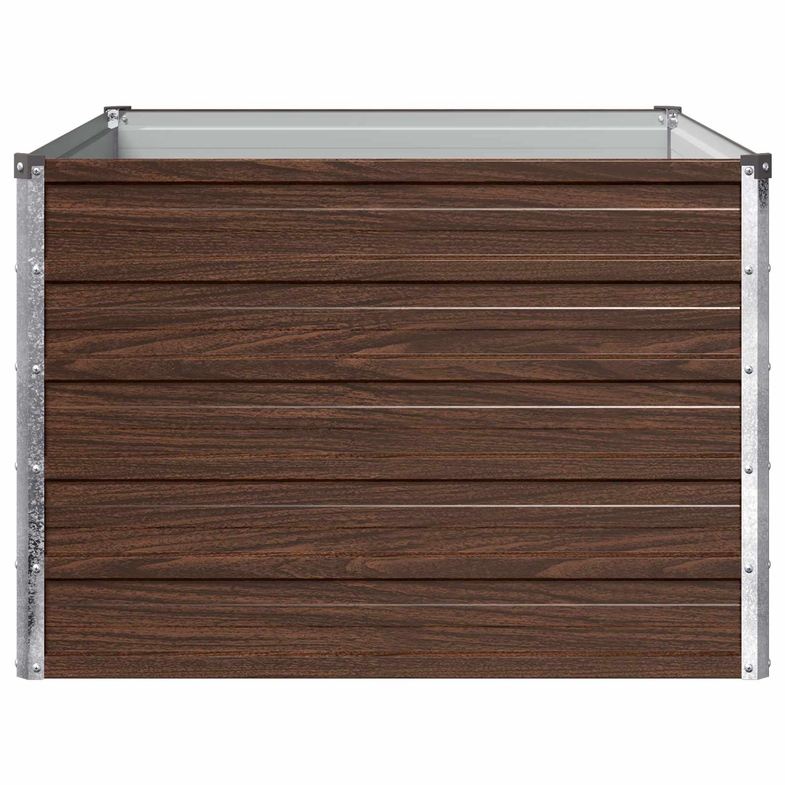 Verhoogd Tuinbed Zwart 100 x 80 x 55 cm koudgewalst staal image 4