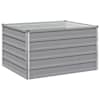 vidaXL T&otilde;stetud Aiapeenar Hall 100 x 80 x 55 cm k&uuml;lmvalatud teras