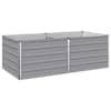 vidaXL T&otilde;stetud Aiapeenar Hall 160 x 80 x 55 cm k&uuml;lmvalatud teras