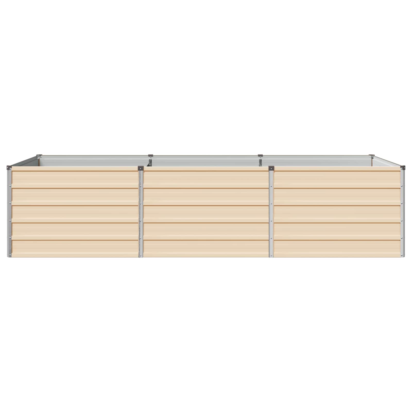Verhoogd Tuinbed Ivoor 240 x 80 x 55 cm koudgewalst staal image 3