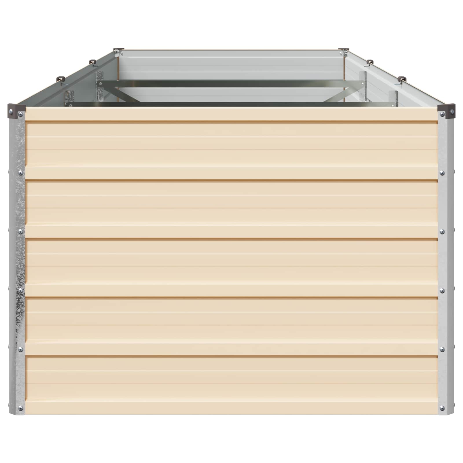 Verhoogd Tuinbed Ivoor 240 x 80 x 55 cm koudgewalst staal image 4