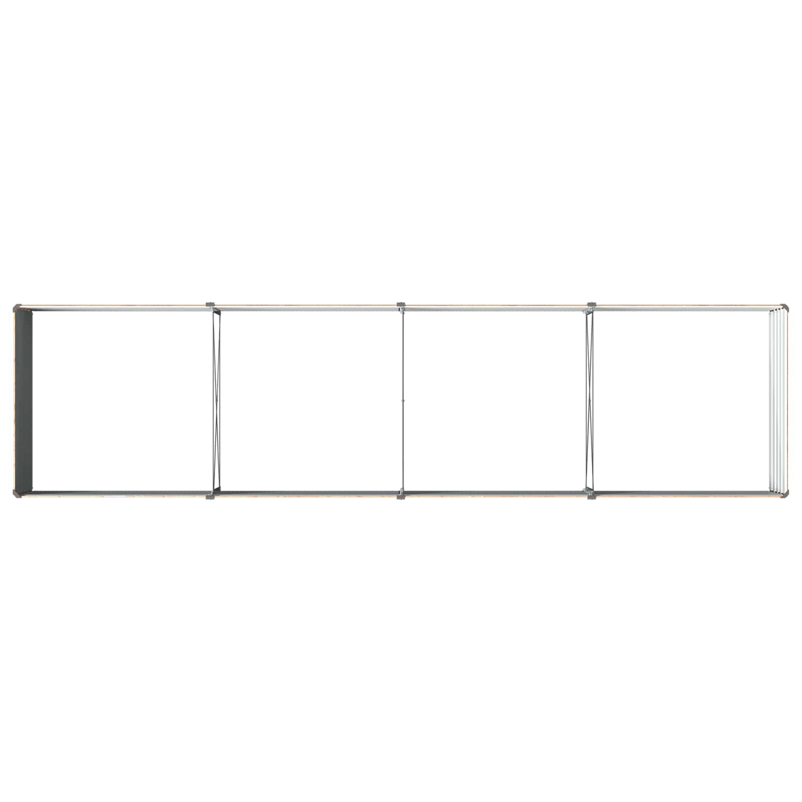 Verhoogd Tuinbed Houtbruin 320 x 80 x 55 cm koudgewalst staal image 4