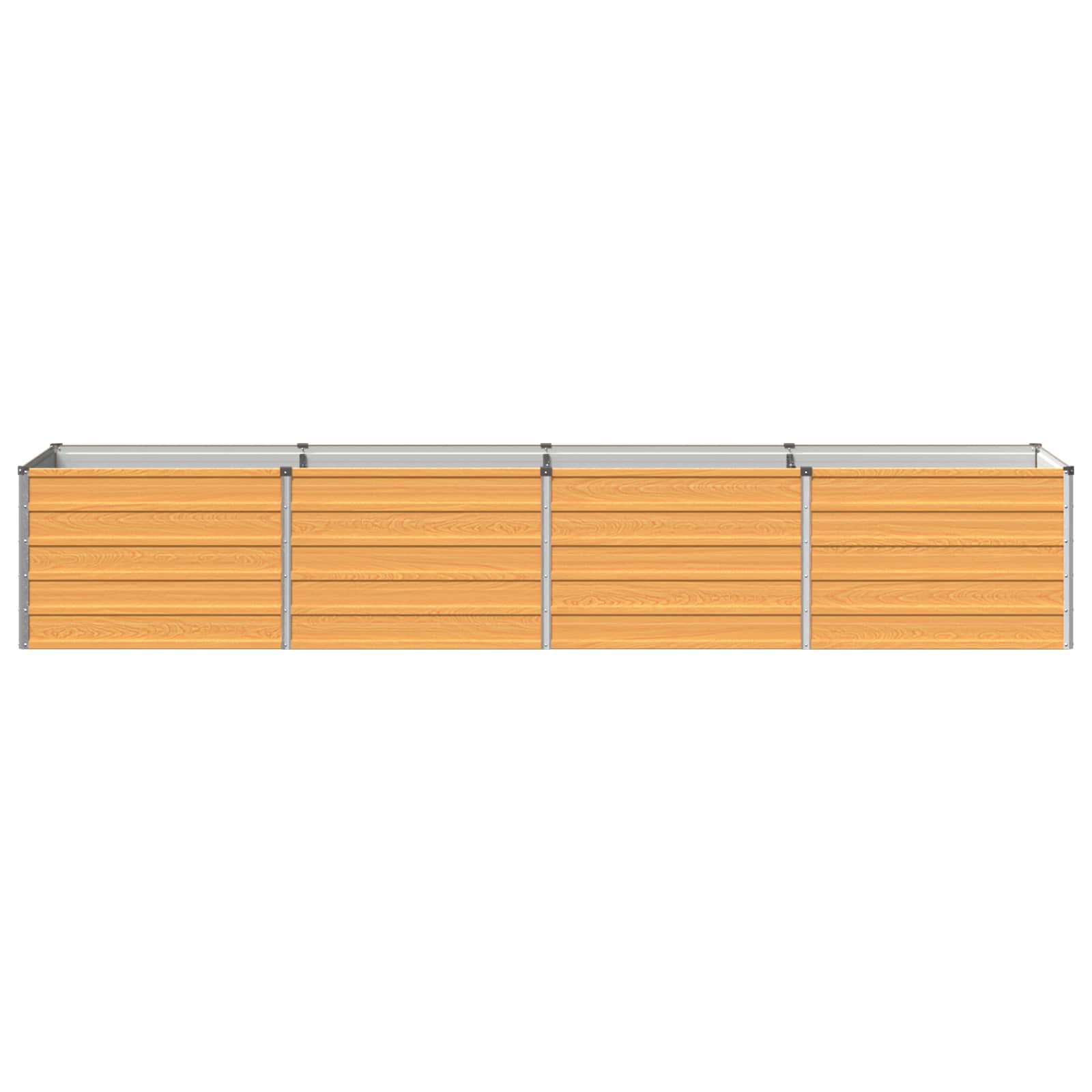 Verhoogd Tuinbed Naturel 320 x 80 x 55 cm koudgewalst staal image 2