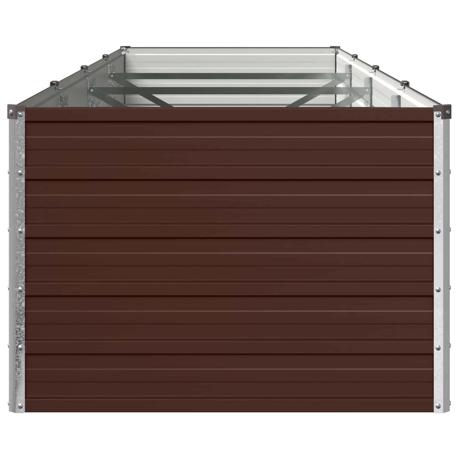 Verhoogd Tuinbed Bruin 320 x 80 x 55 cm koudgewalst staal image 4