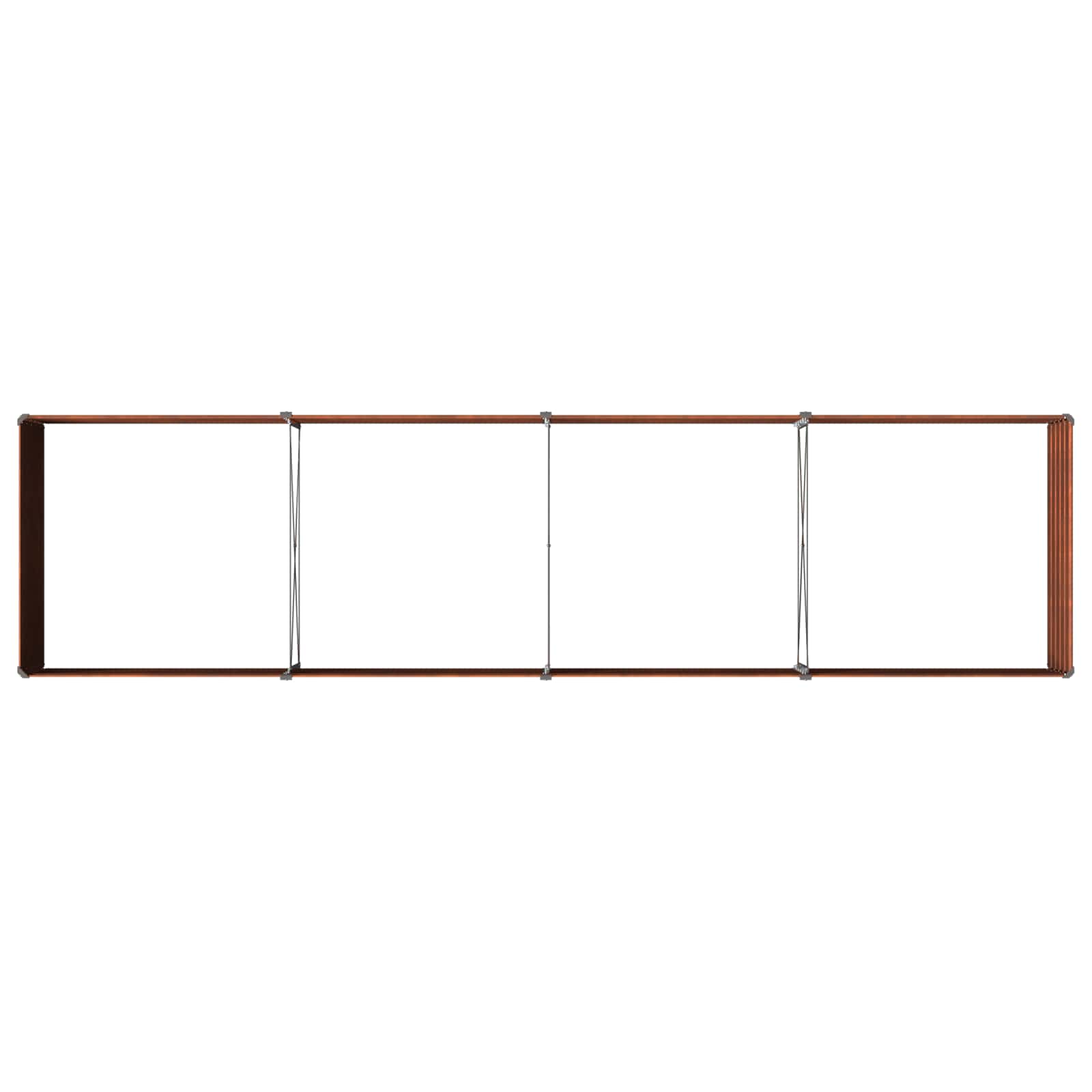 Verhoogd Tuinbed Roestig 320 x 80 x 55 cm corton image 6
