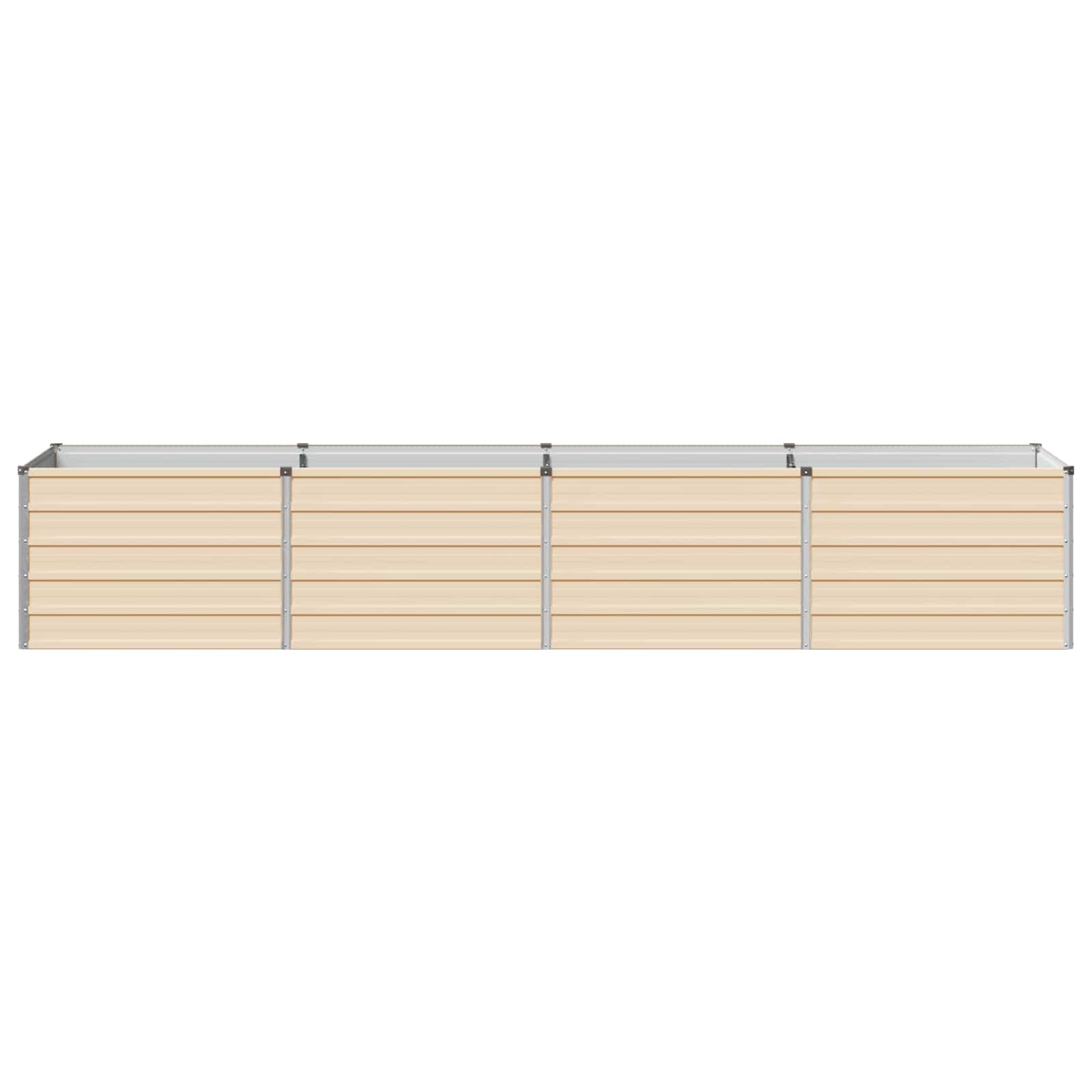 Verhoogd Tuinbed Ivoor 320 x 80 x 55 cm koudgewalst staal image 2