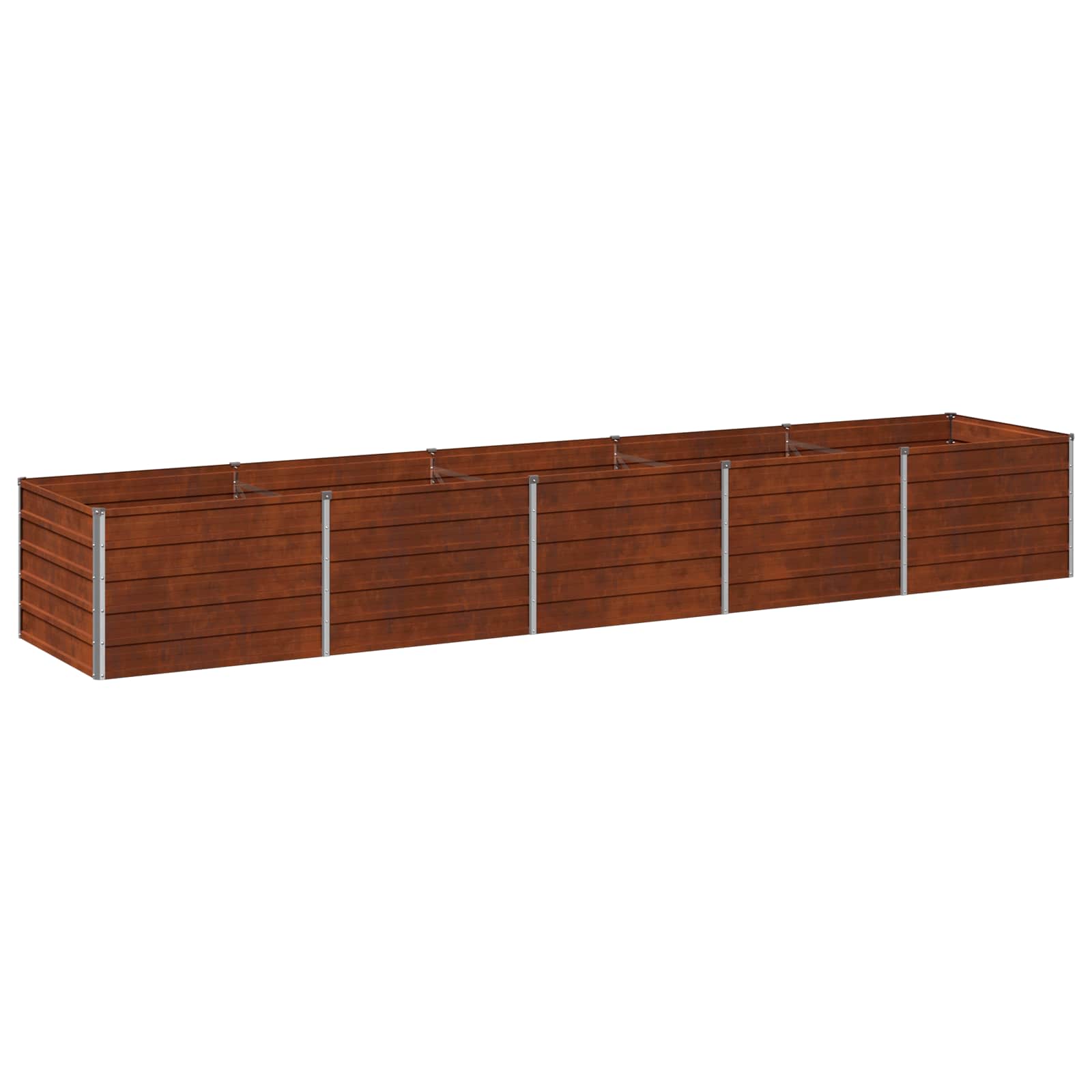 Verhoogd Tuinbed Roestig 400 x 80 x 55 cm corton image 1