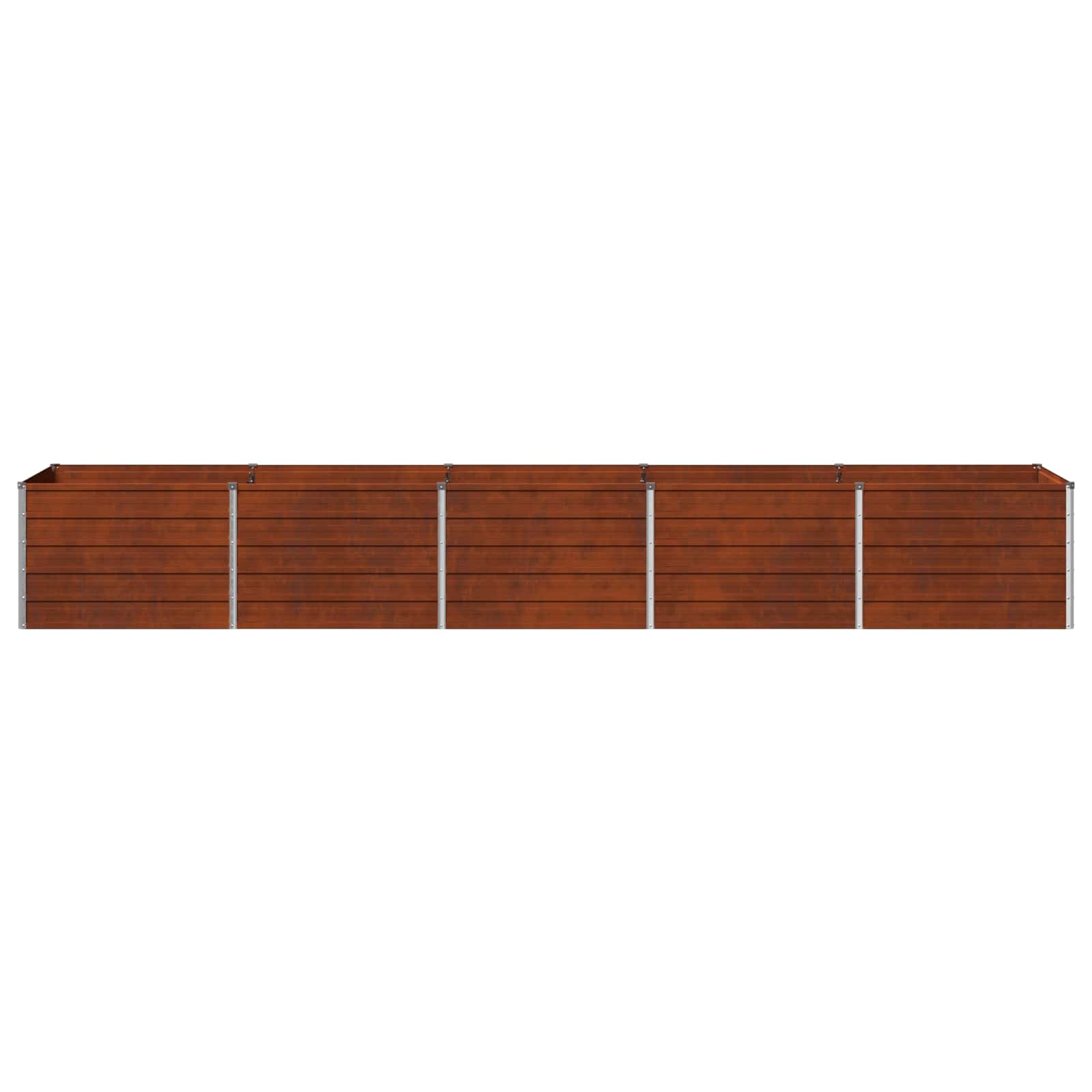 Verhoogd Tuinbed Roestig 400 x 80 x 55 cm corton image 3