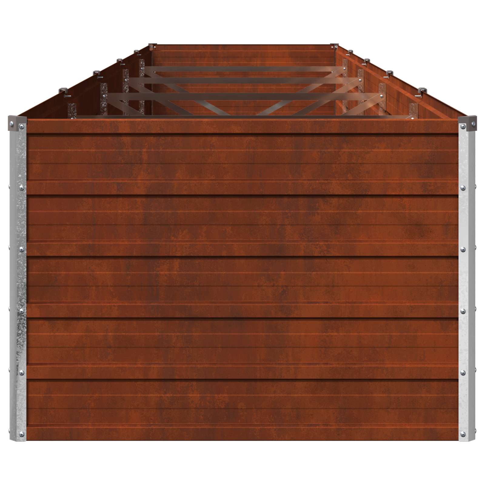 Verhoogd Tuinbed Roestig 400 x 80 x 55 cm corton image 4