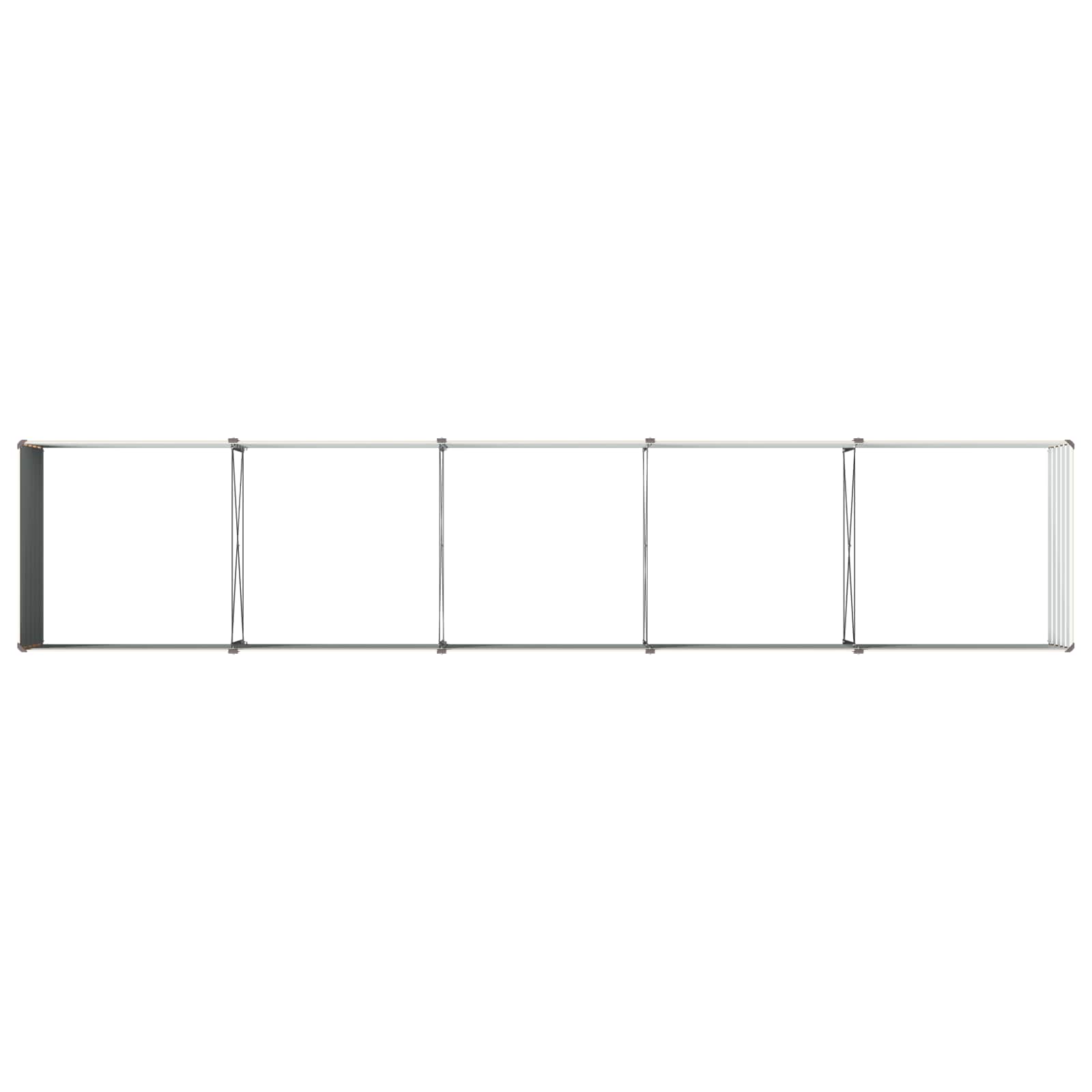 Verhoogd Tuinbed Ivoor 400 x 80 x 55 cm koudgewalst staal image 4