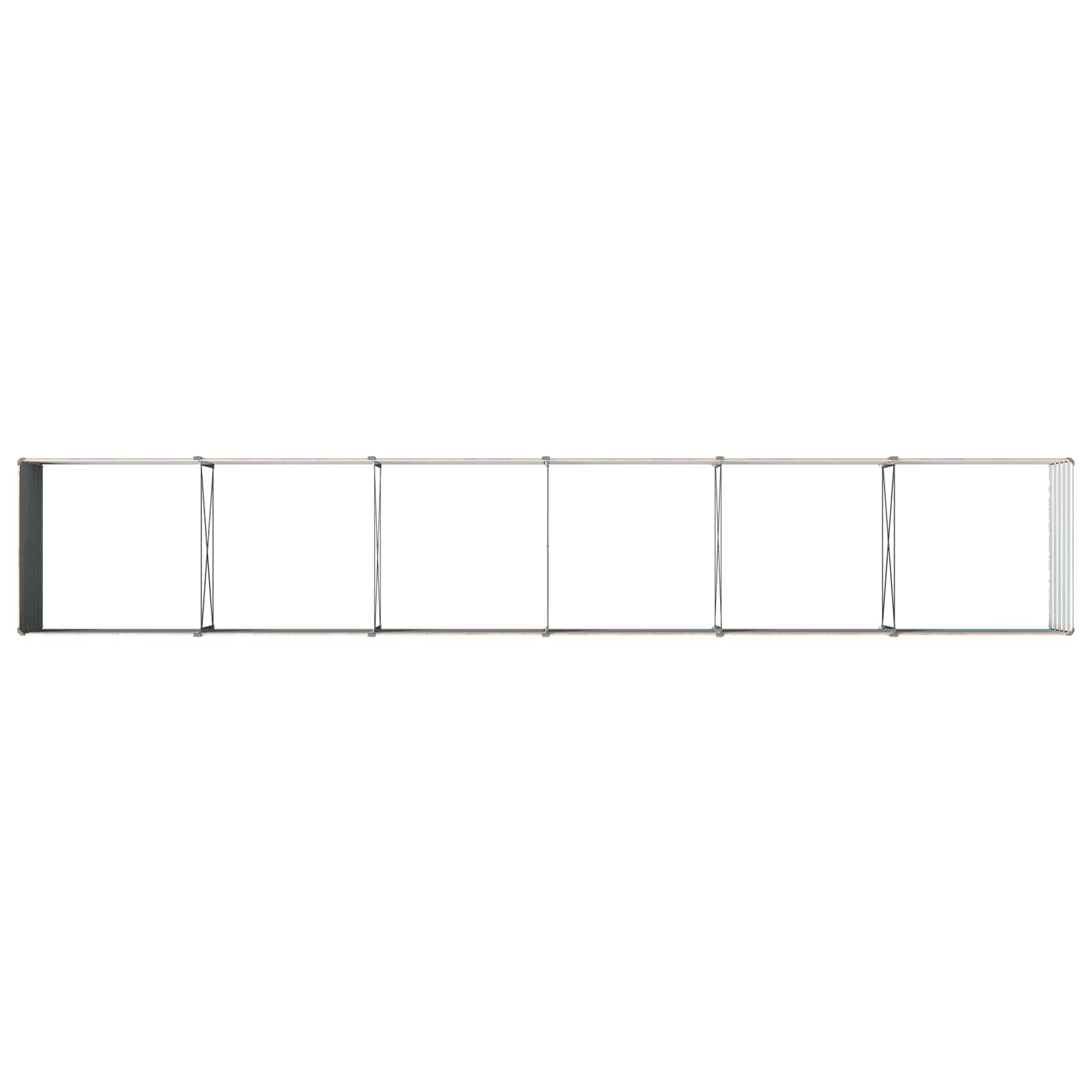 Verhoogd Tuinbed Houtbruin 480 x 80 x 55 cm koudgewalst staal image 5