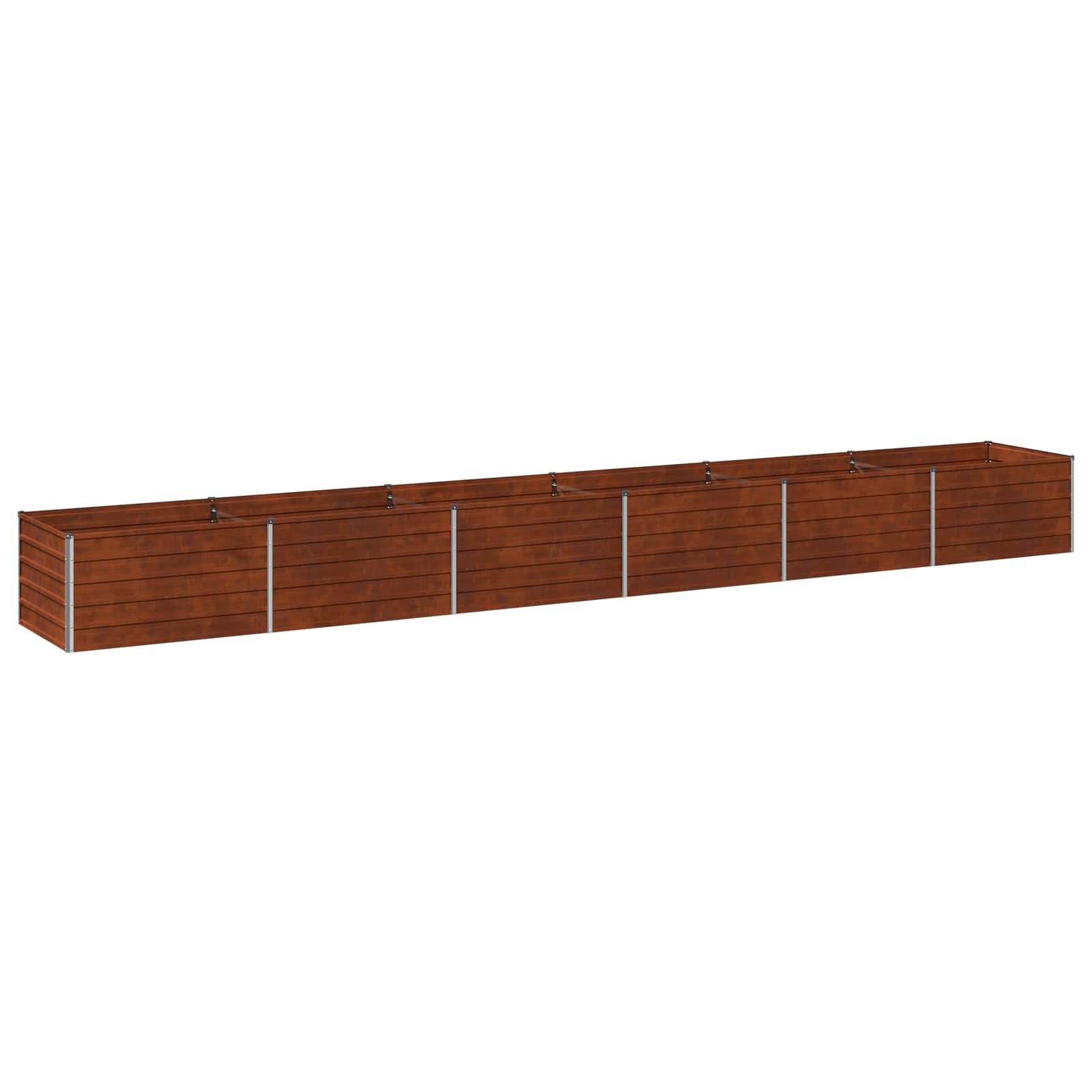 Verhoogd Tuinbed Roestig 600 x 80 x 55 cm corton image 1