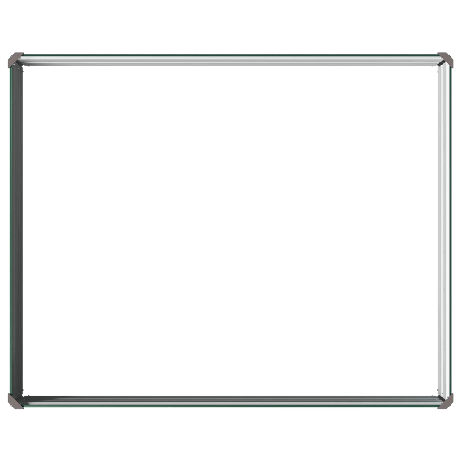 Verhoogd Tuinbed Groen 100 x 80 x 24 cm koudgewalst stalen image 5