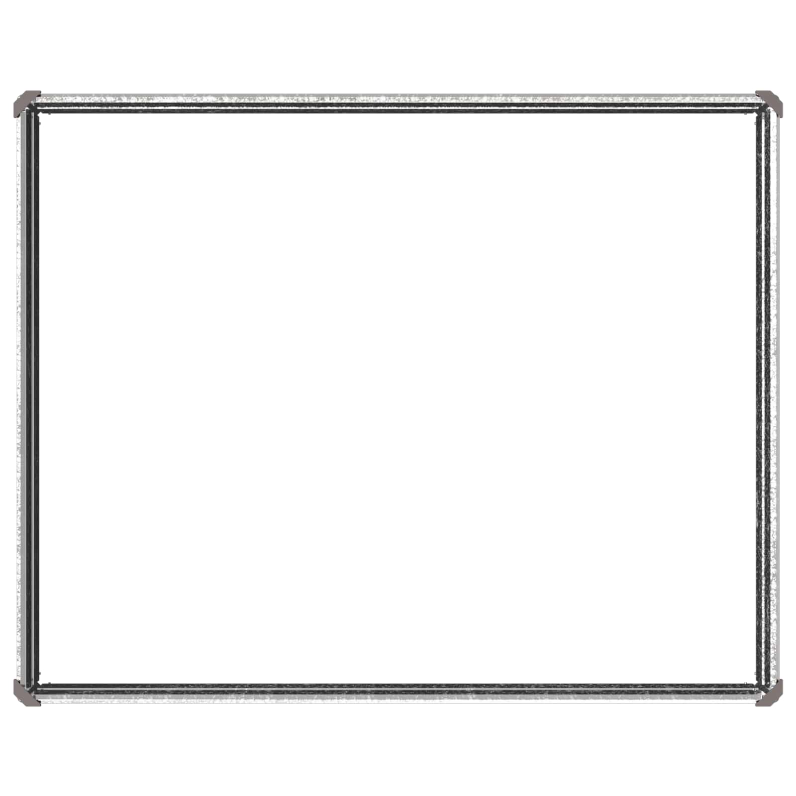 Verhoogd Tuinbed Zilverkleurig 100 x 80 x 24 cm gegalvaniseerd image 5