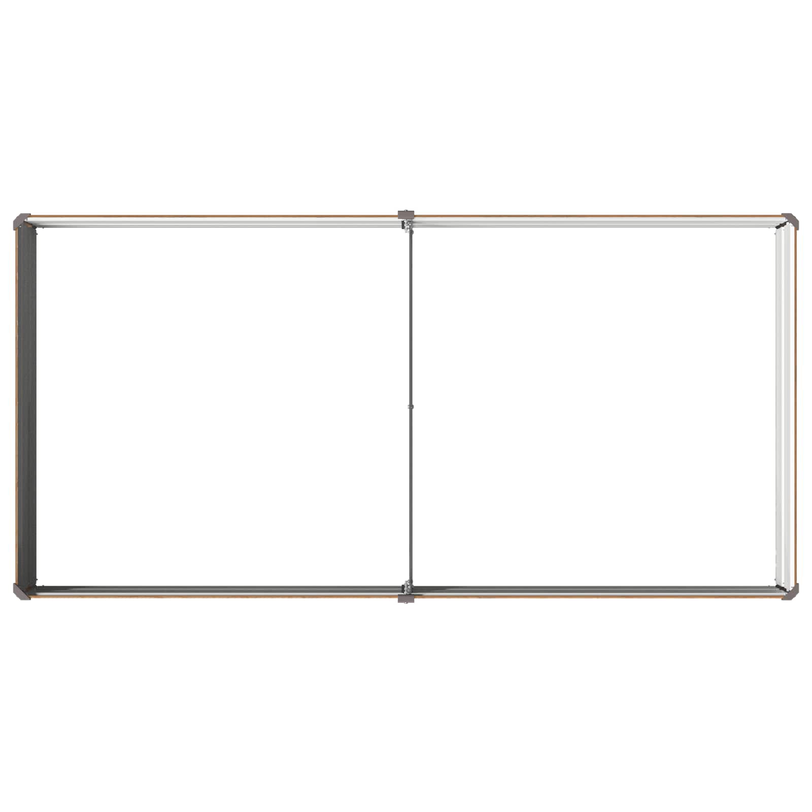 Verhoogd Tuinbed Houtbruin 160 x 80 x 24 cm koudgewalst staal image 5