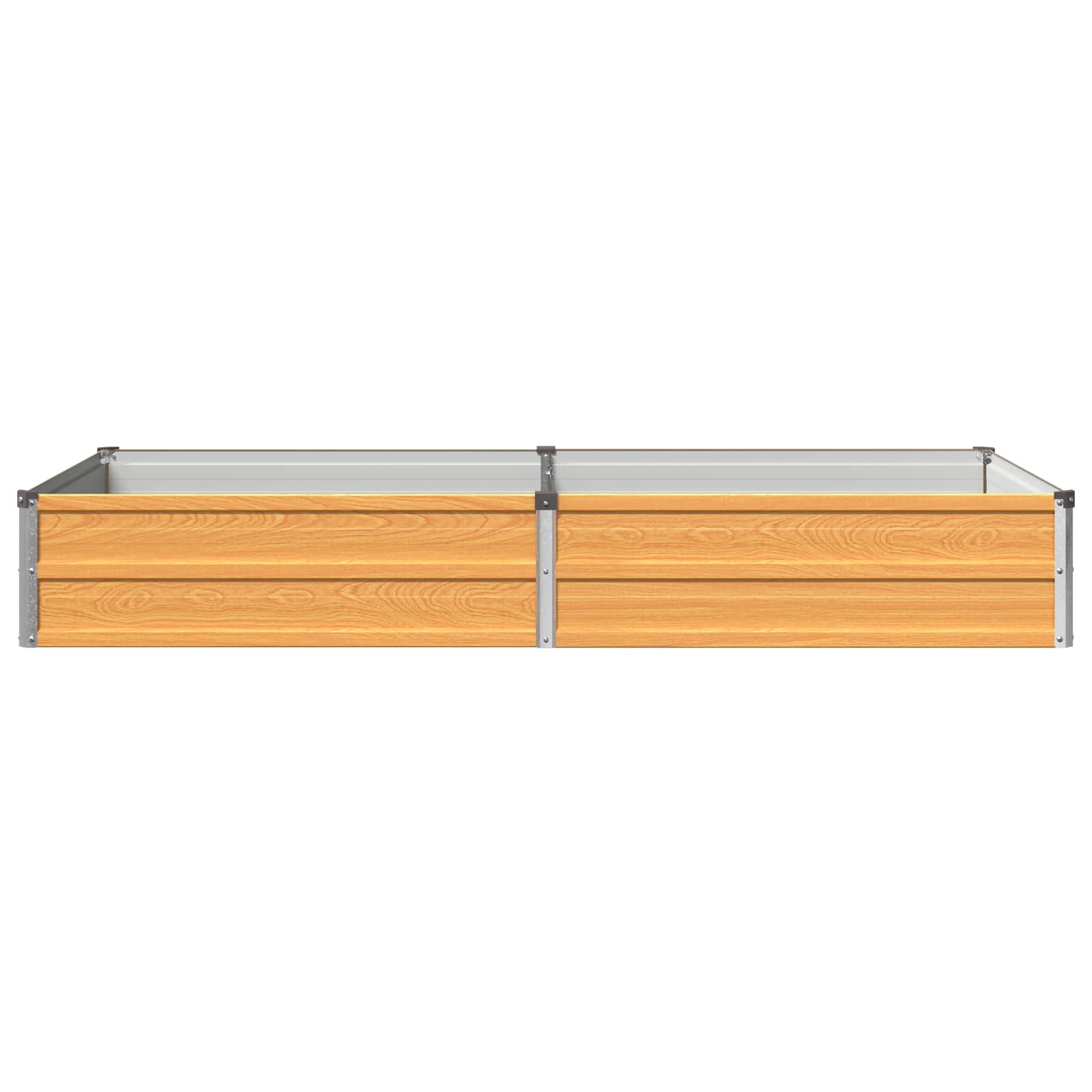 Verhoogd Tuinbed Naturel 160 x 80 x 24 cm koudgewalst staal image 3