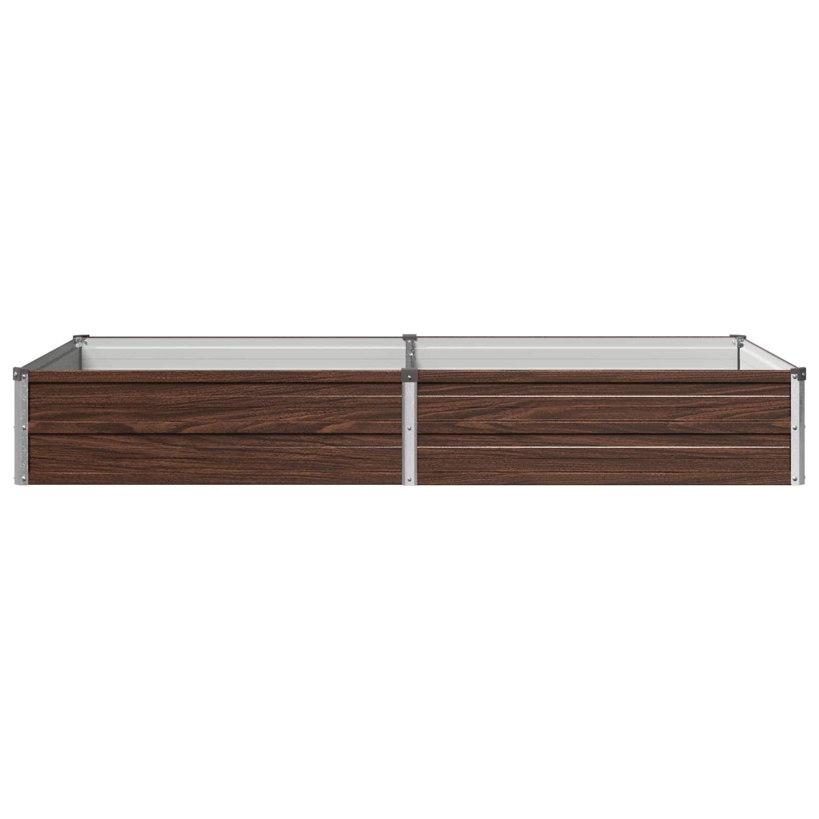 Verhoogd Tuinbed Zwart 160 x 80 x 24 cm koudgewalst staal image 3