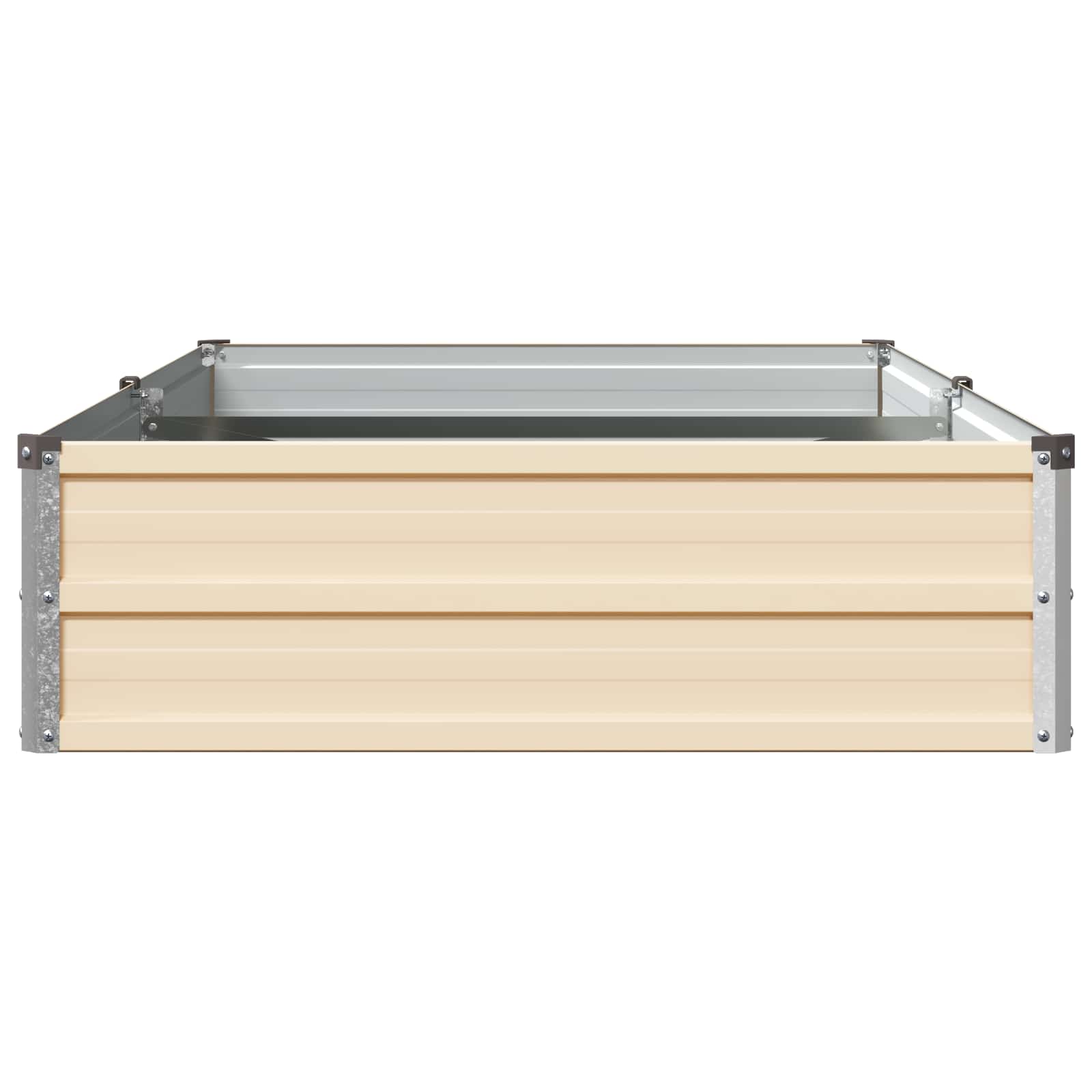 Verhoogd Tuinbed Ivoor 160 x 80 x 24 cm koudgewalst staal image 4