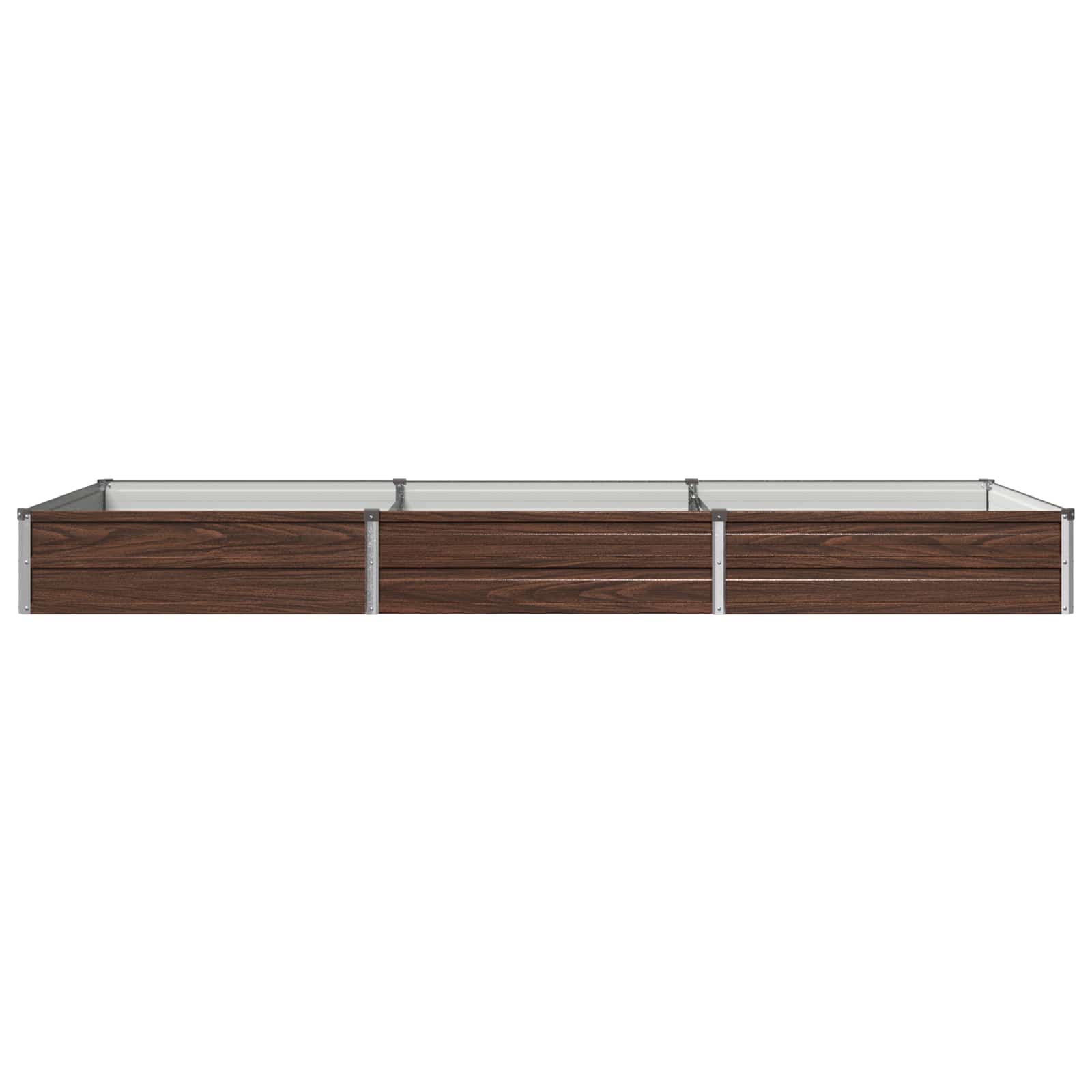 Verhoogd Tuinbed Zwart 240 x 80 x 24 cm koudgewalst staal image 3