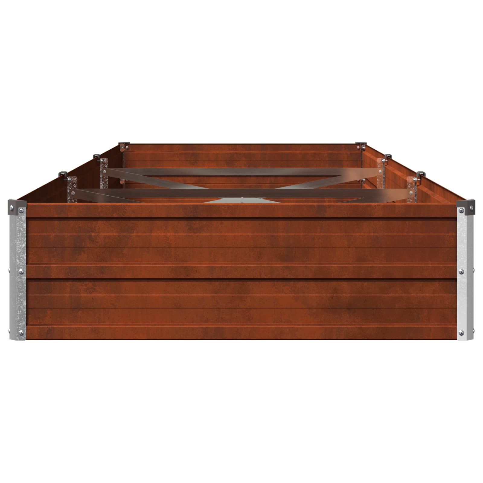 Verhoogd Tuinbed Roestig 240 x 80 x 24 cm corton image 5