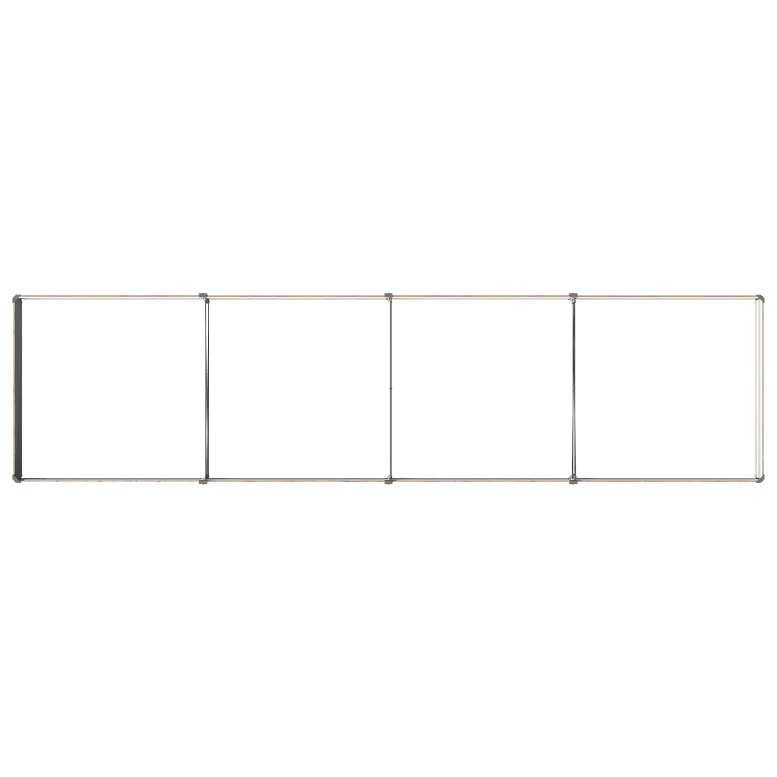 Verhoogd Tuinbed Houtbruin 320 x 80 x 24 cm koudgewalst staal image 4