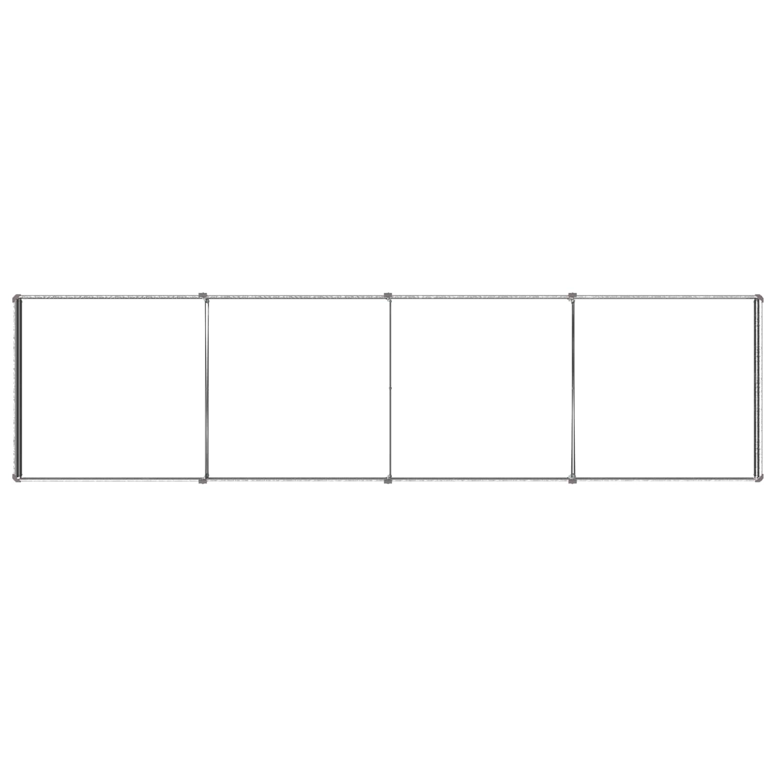 Verhoogd Tuinbed Zilverkleurig 320 x 80 x 24 cm gegalvaniseerd image 4