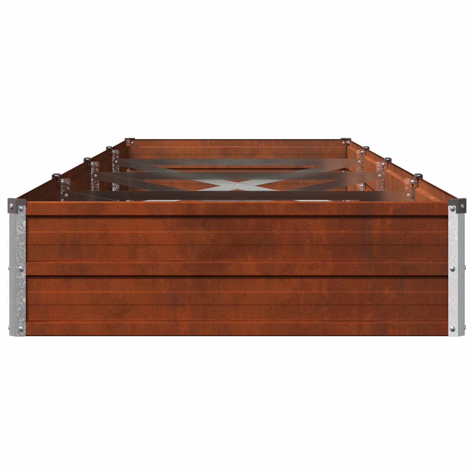Verhoogd Tuinbed Roestig 320 x 80 x 24 cm corton image 4