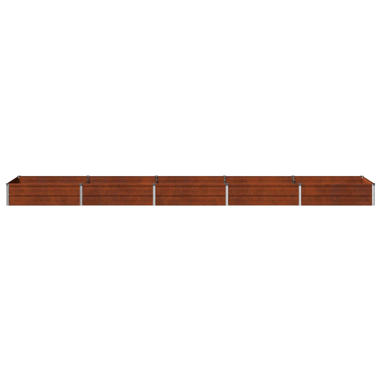 Verhoogd Tuinbed Roestig 400 x 80 x 24 cm corton image 3