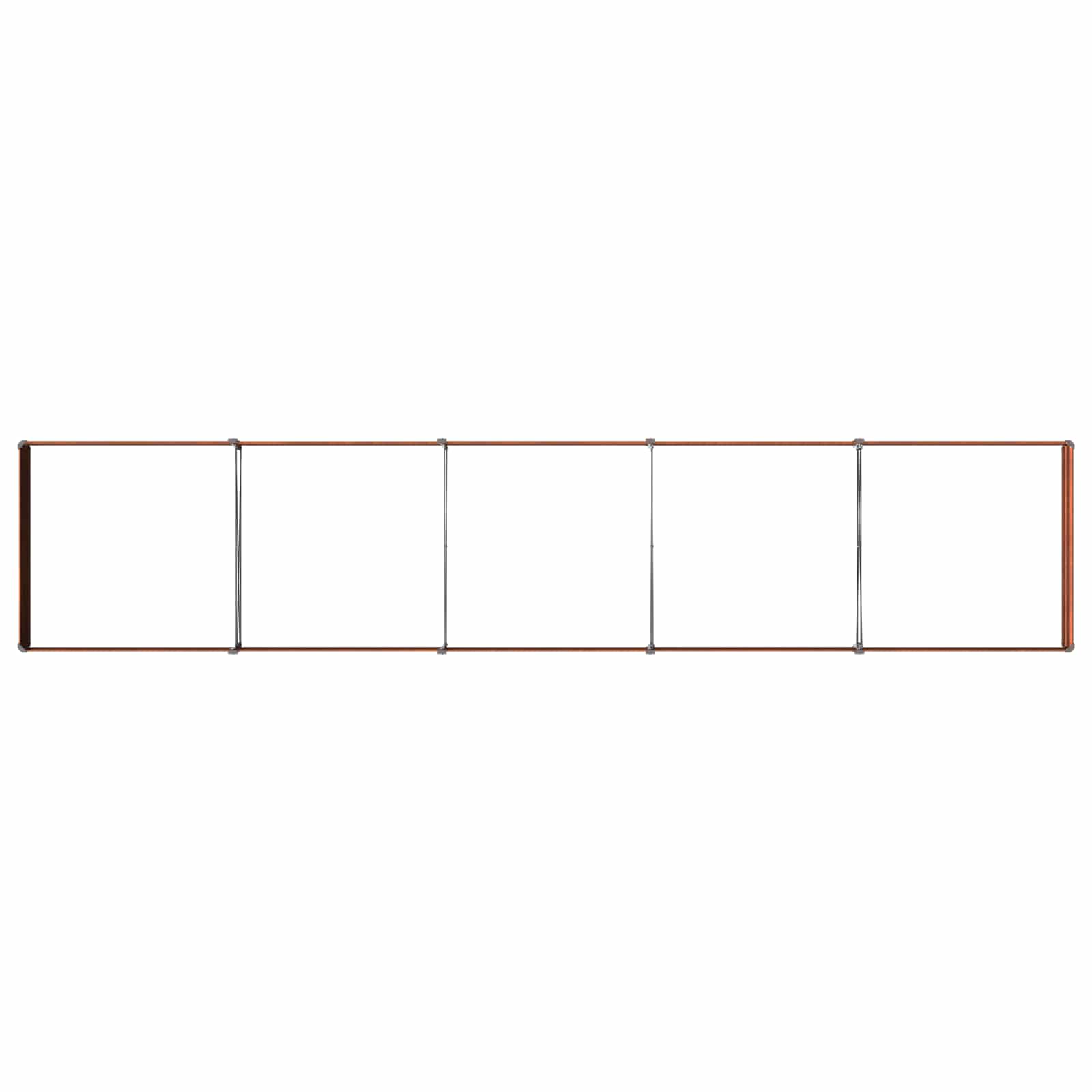 Verhoogd Tuinbed Roestig 400 x 80 x 24 cm corton image 5